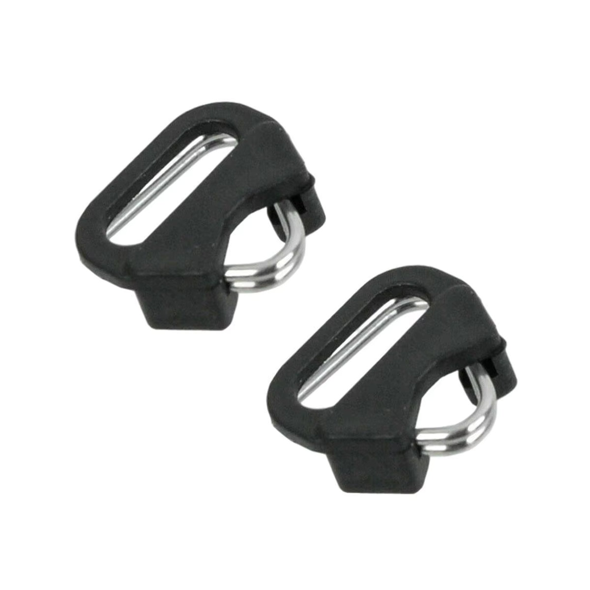 CUJMH Kameragurt Dreieck Split Ring Adapter Set mit Haken und Verbindungsschnalle in Schwarz - Bild 2