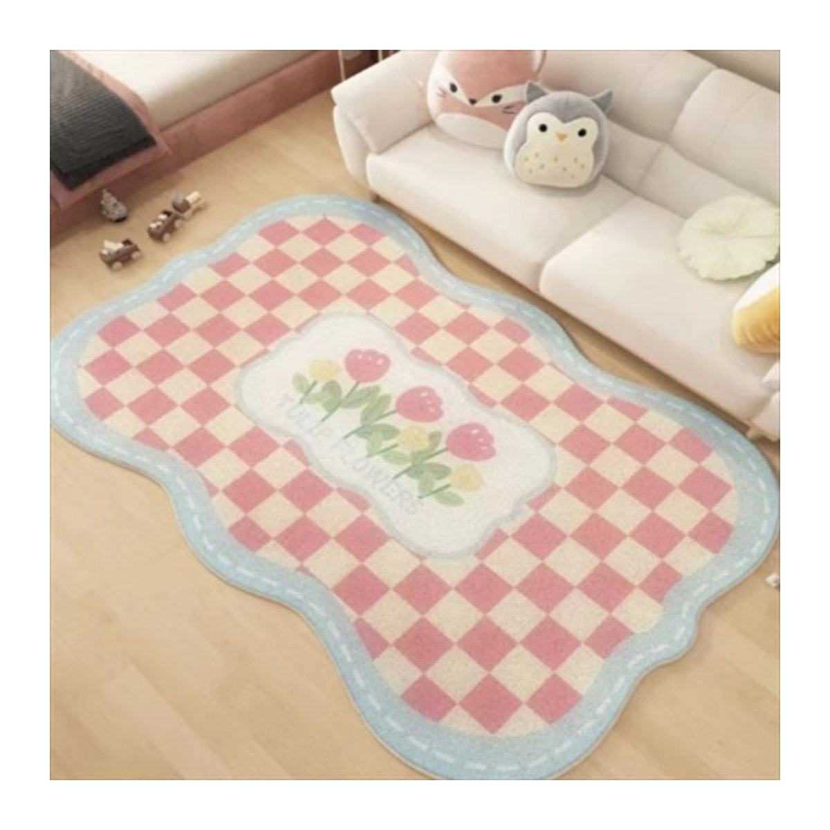 Cure Department Teppich in Creme für Schlafzimmer und Wohnzimmer - Bild 1