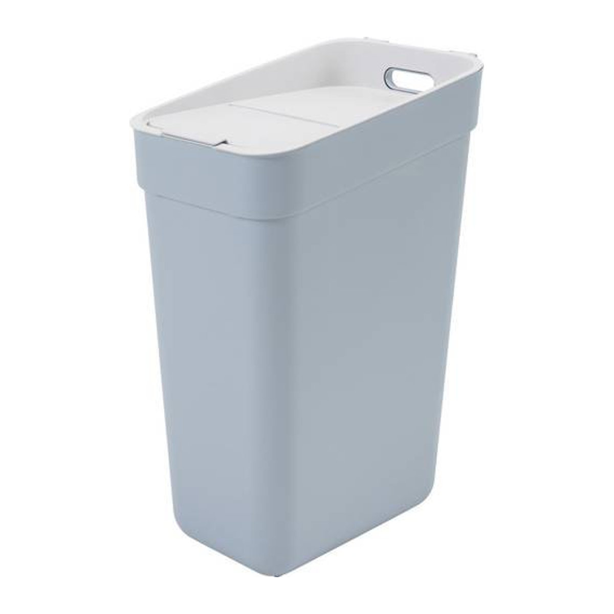 Curver READY TO COLLECT Mülleimer 30L Blau B/H/L: 36,7 x 24,6 x 55,1 cm - Bild 1