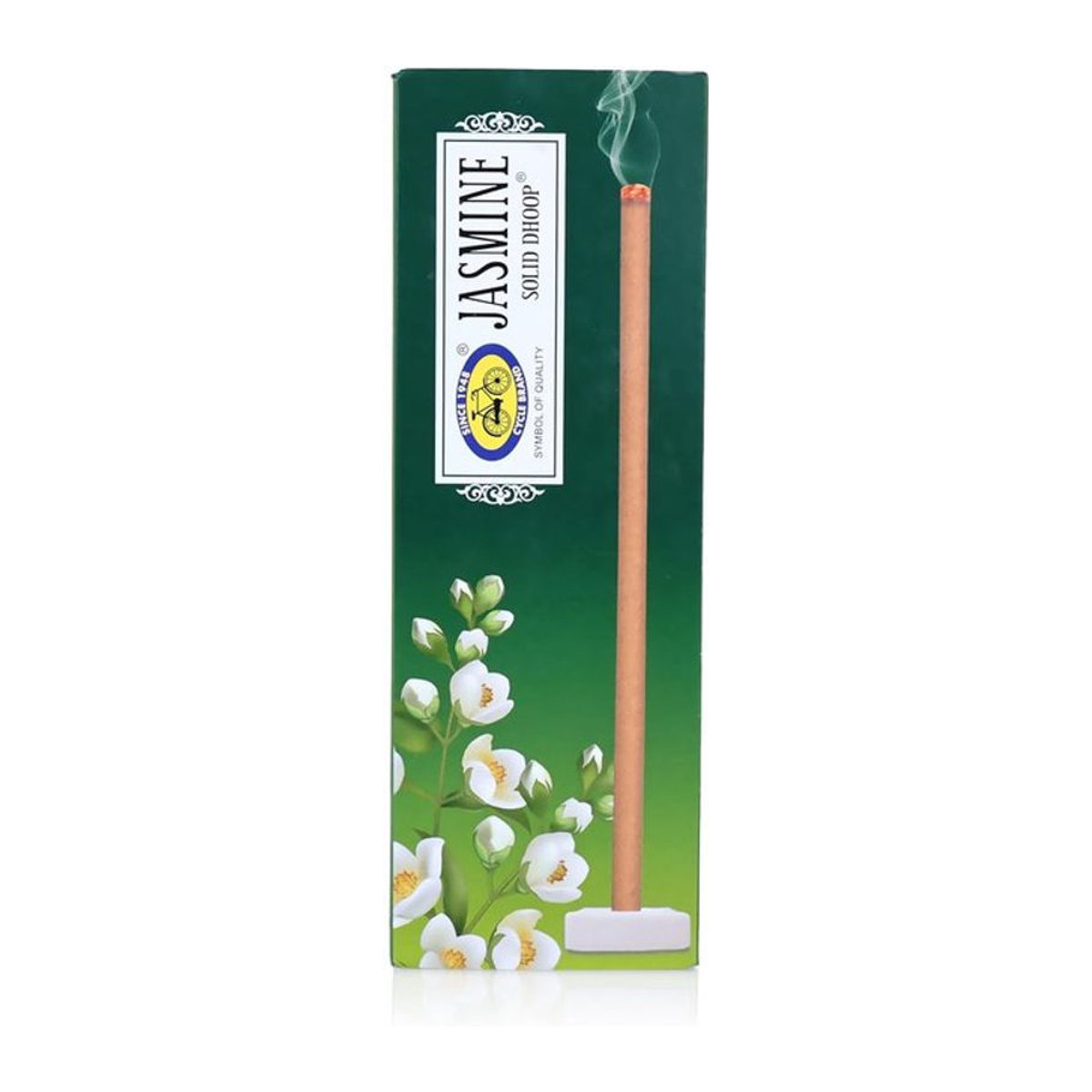Cycle Pure Jasmine Bambuslose Feste Dhoop-Stäbchen mit orientalischem Blumenduft, 50 Stück - Bild 1