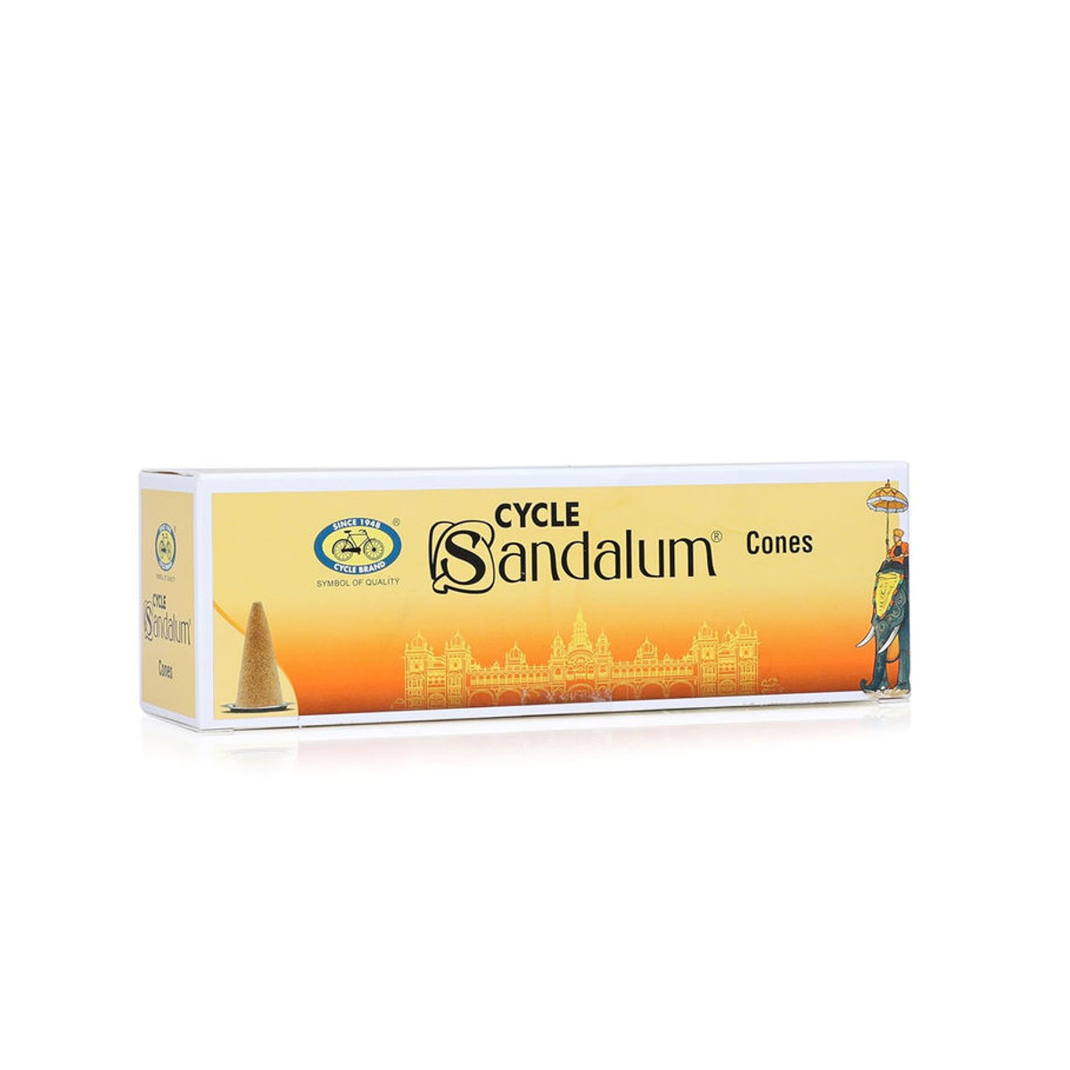 Cycle Pure Sandalum Räuchercones Combo-Pack mit 4 Packungen für Meditation und Entspannung, Sandelholzduft, mehrfarbig - Bild 2