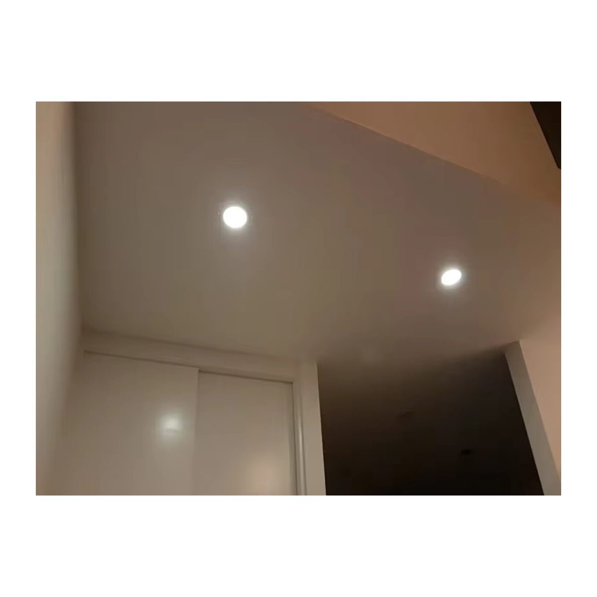 CYLRDXK LED-Deckenleuchte 24 W in Weiß, minimalistisches ultradünnes LED-Panel-Licht mit 295 mm Durchmesser - Bild 3