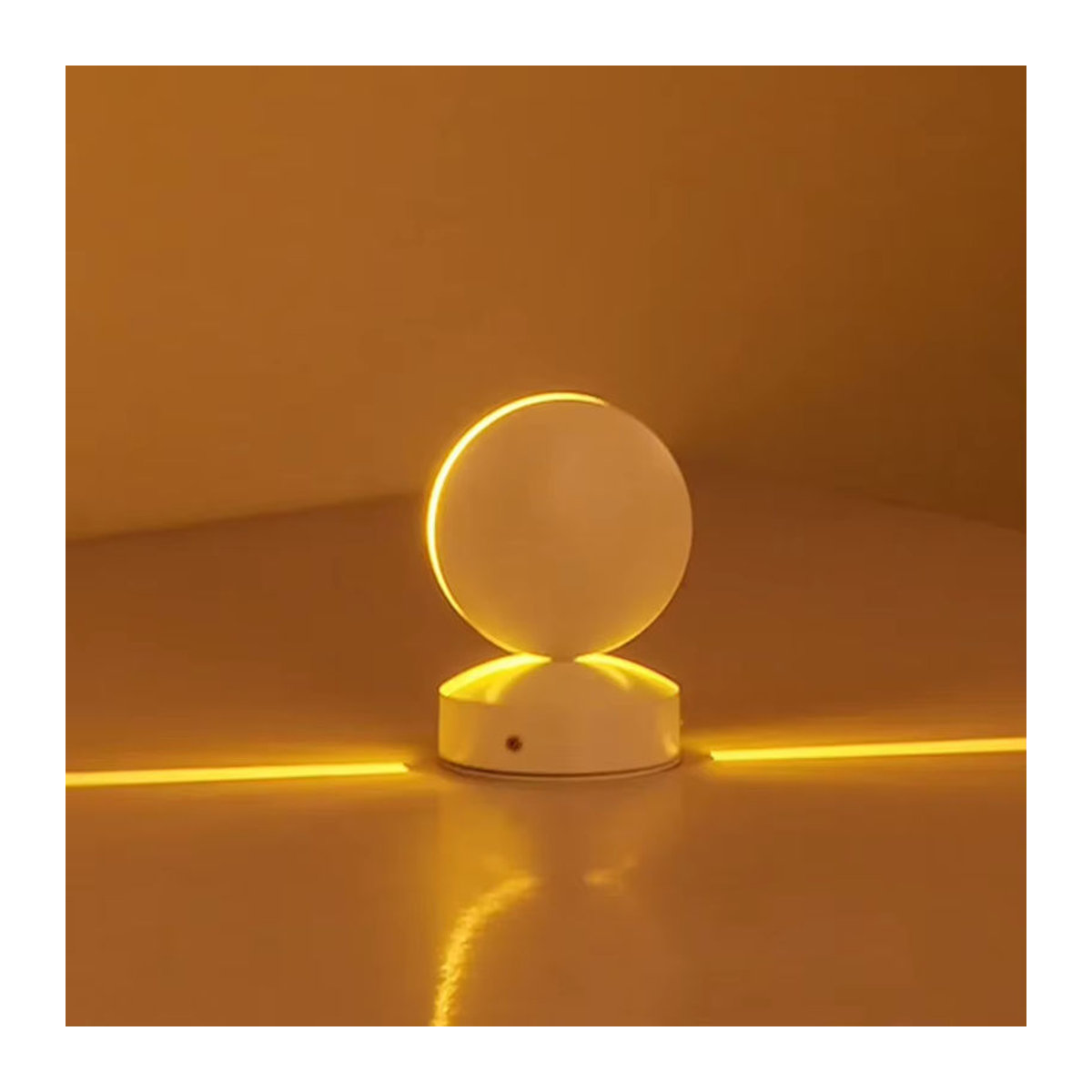 CYLRDXK LED Strahler 9W mit COB-Technik, drehbarer Winkel für Fensterbank, Wand und Türrahmen, Weiß oder Schwarz - Bild 1