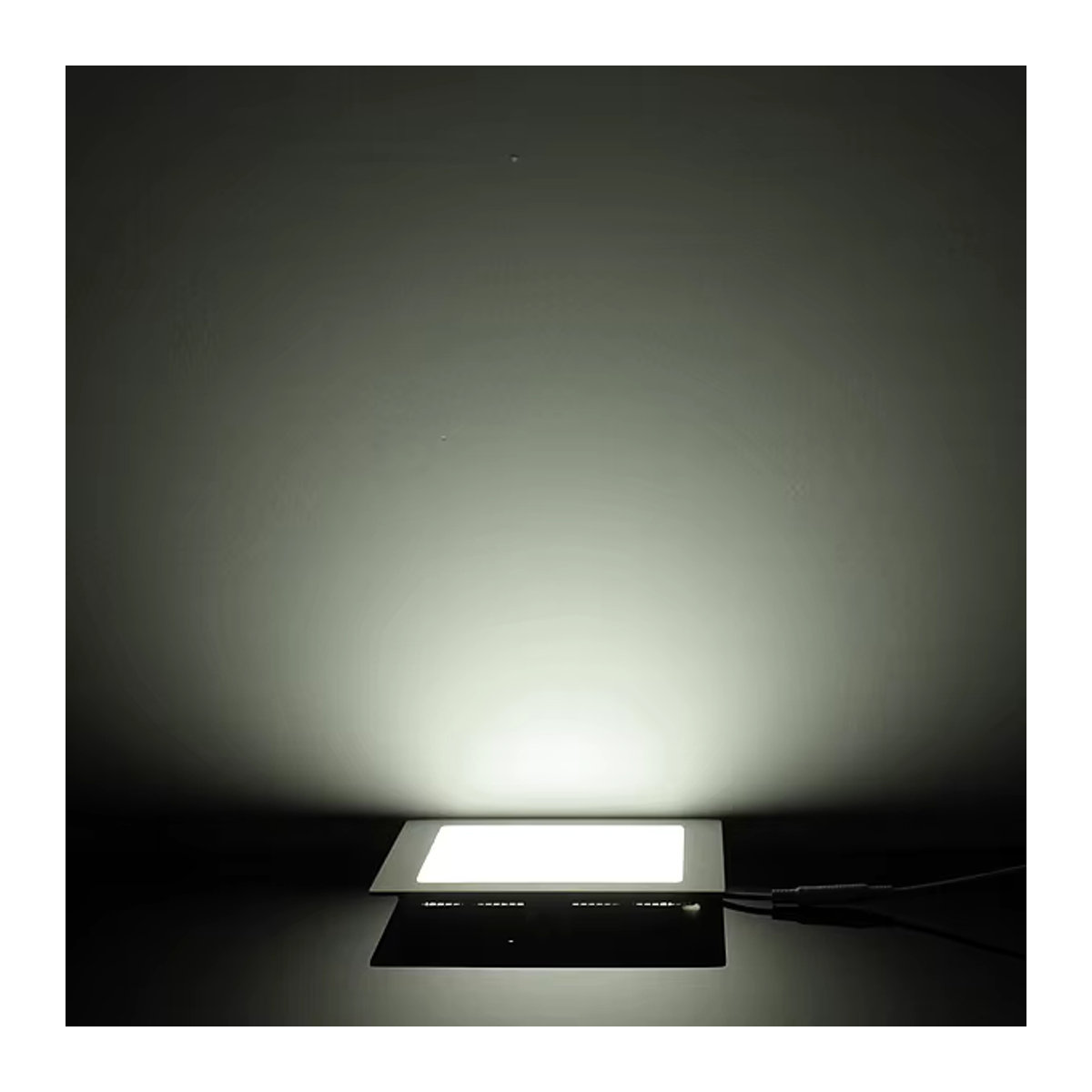 CYLRDXK Quadratische LED-Deckenleuchte 25 Watt in Weiß, Minimalistischer LED-Einbaustrahler für Küche und Badezimmer - Bild 3