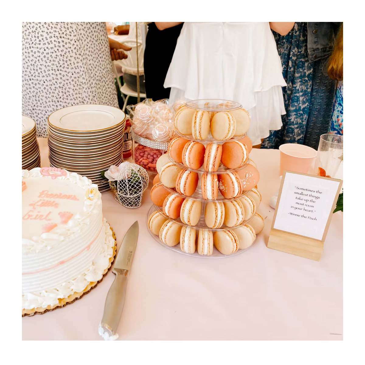 Cyuan Macaron Turm Dessert Display Rack aus Kunststoff, 10 Ebenen, Rund, Transparent, Minimalistisches Design für Hochzeit und Geburtstag - Bild 6