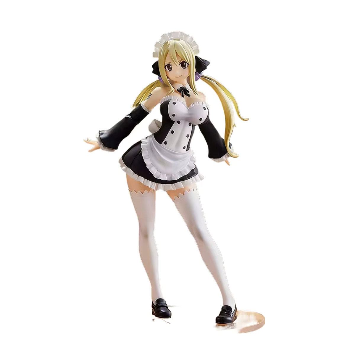 CYYQ Anime Actionfigur Lucy Heartfilia Maid Outfit aus Kunststoff, mehrfarbiges Sammlermodell für dein Desktop-Ornament - Bild 6