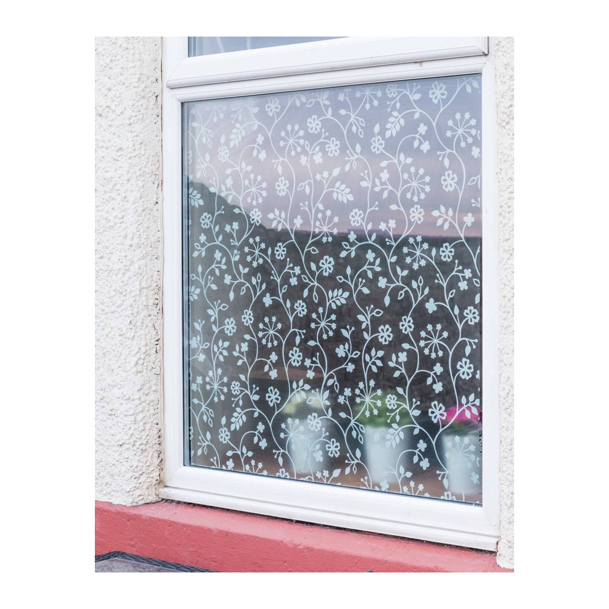 d-c-fix Fensterfolie Tord Weiß Transparent B: 45 cm, L: 150 cm - Bild 2