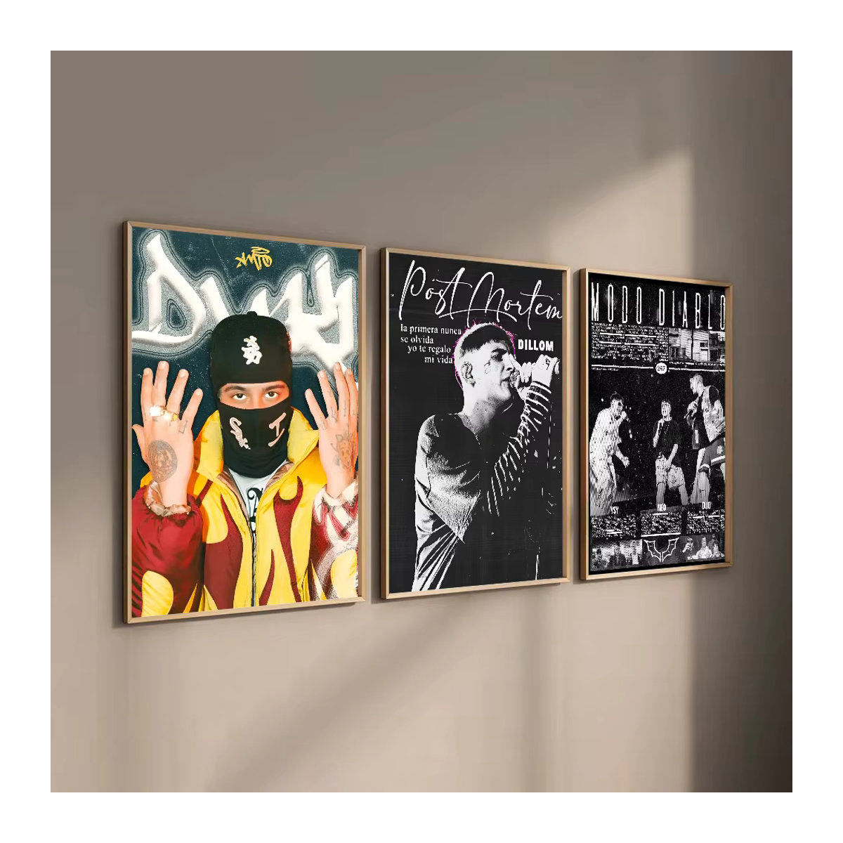 D-Doki Rapper Classic Movie Poster Selbstklebender wasserfester Papieraufkleber für deine Wanddekoration in Mehrfarbig - Bild 2
