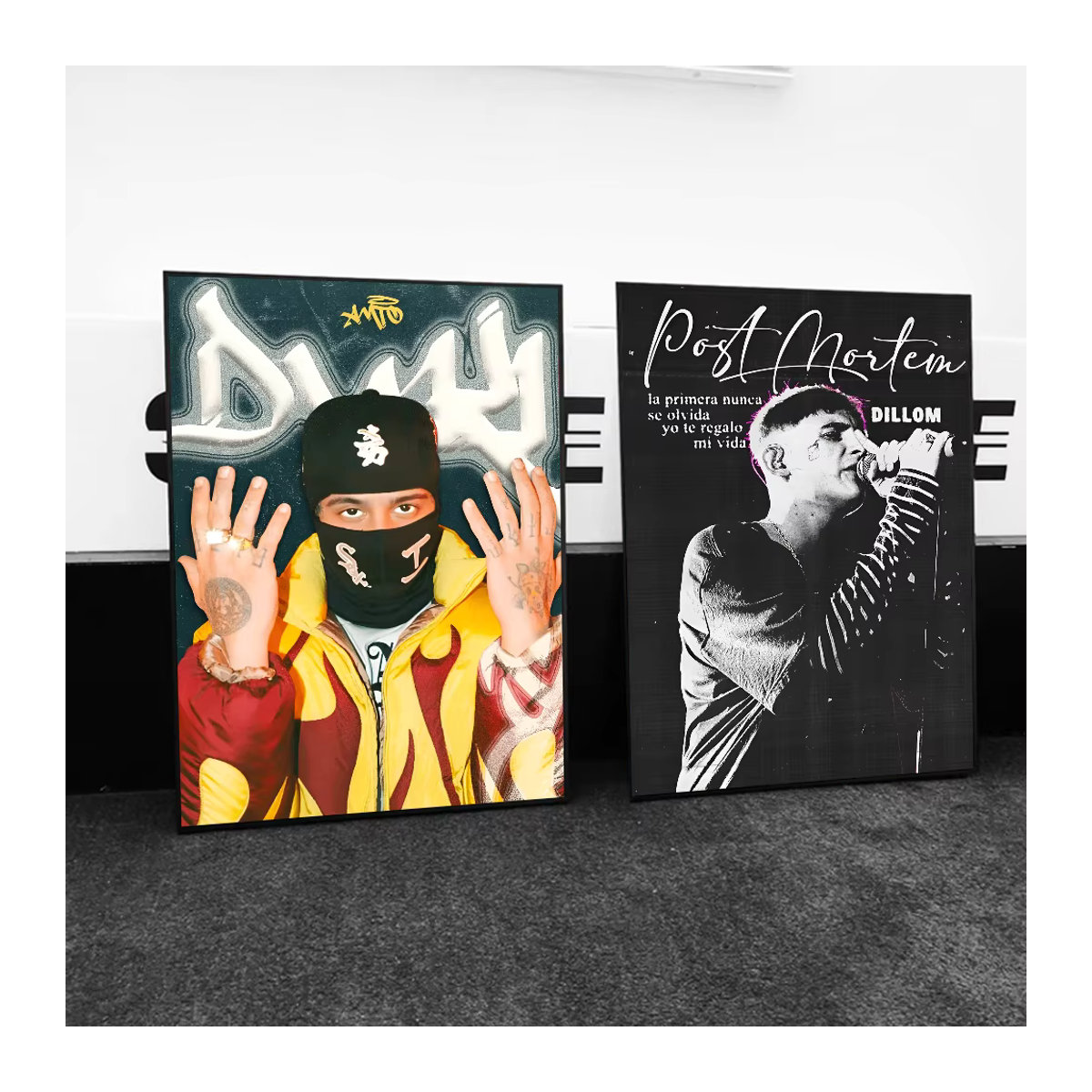 D-Doki Rapper Classic Movie Poster Selbstklebender wasserfester Papieraufkleber für deine Wanddekoration in Mehrfarbig - Bild 4