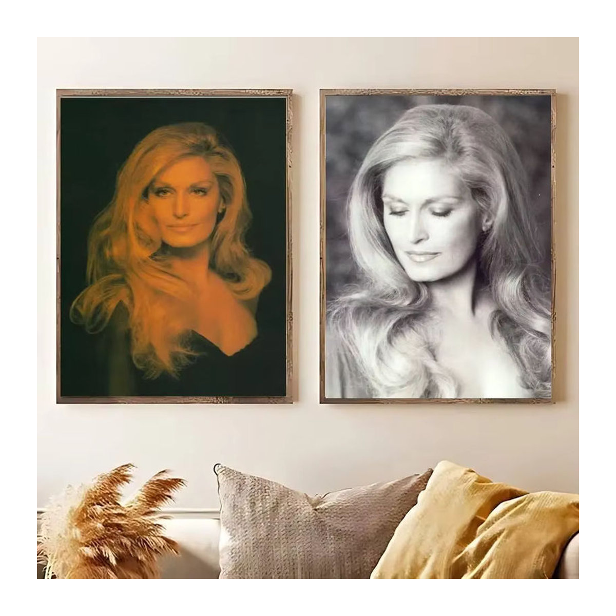Dalida Vintage Poster als wasserfester Papieraufkleber für deine Wanddekoration, mehrfarbig, B/H: 20 x 15 cm - Bild 3