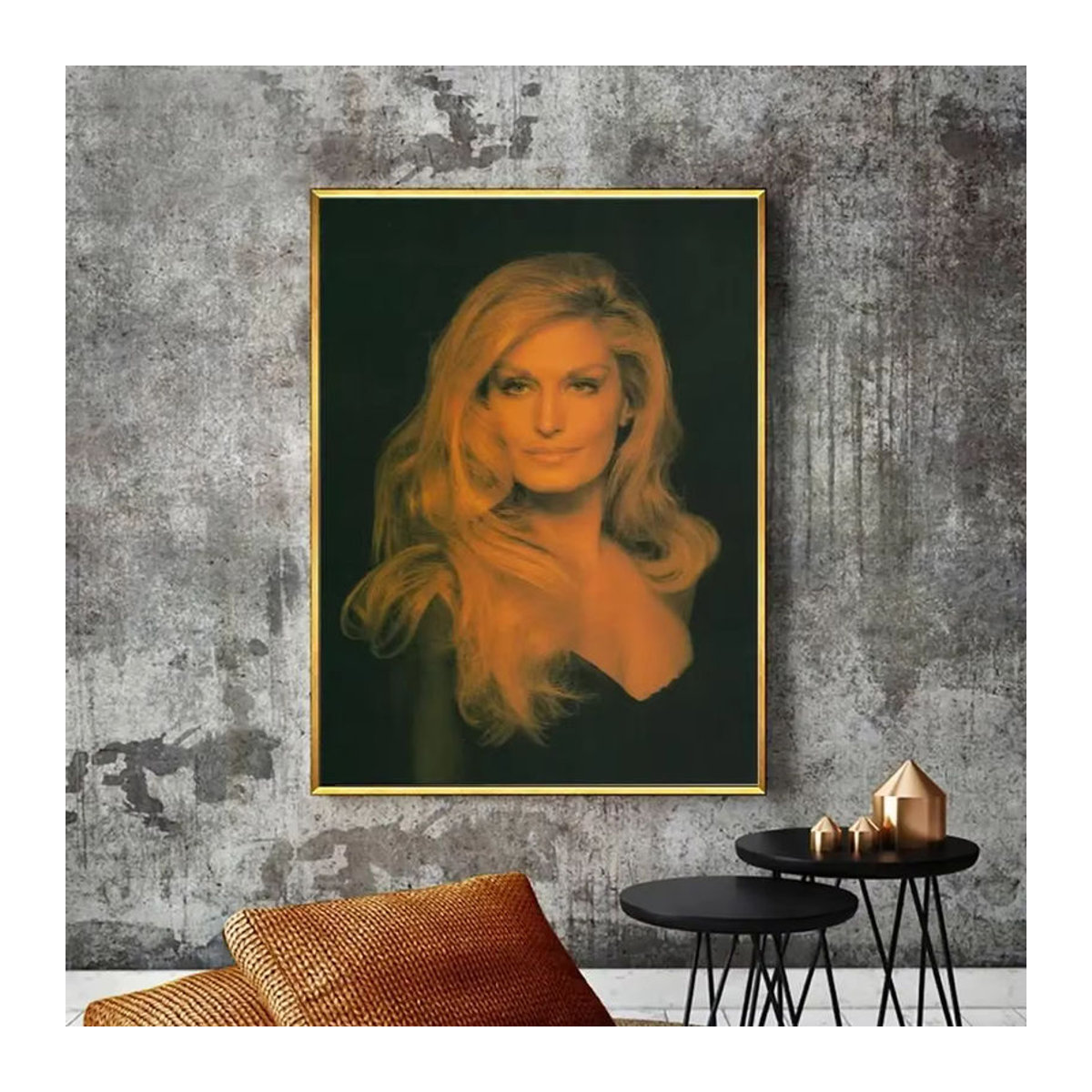 Dalida Vintage Poster als wasserfester Papieraufkleber für deine Wanddekoration, mehrfarbig, B/H: 20 x 15 cm - Bild 4