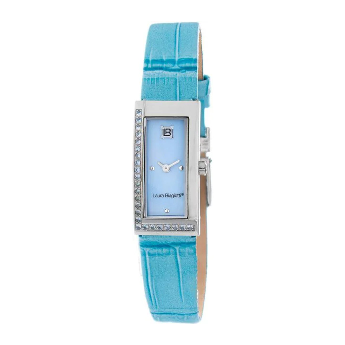 Damenuhr Laura Biagotti LB0011S-02Z in Blau mit Quarzwerk und Metallgehäuse - Bild 1