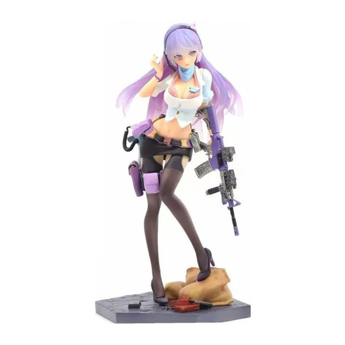 Damtoys After-School Battle Elf Anime-Figur aus Kunststoff, mehrfarbig, Maßstab 1:7 - Bild 1