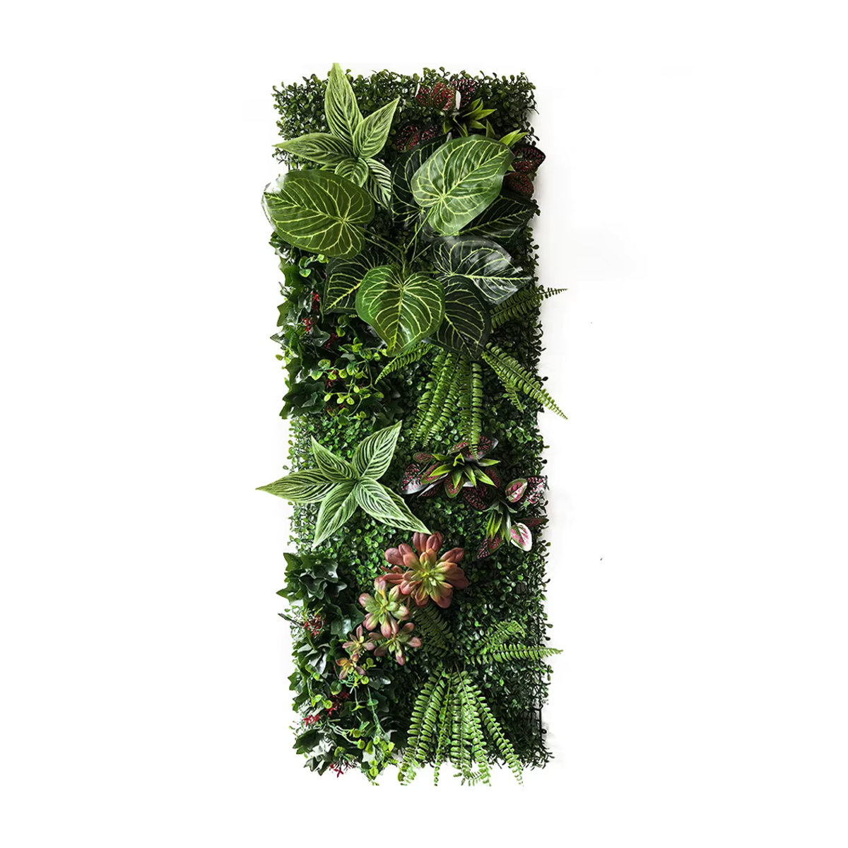 DAO YUN Künstliche 3D Wanddekoration Pflanze Grün B: 40 cm, H: 120 cm - Bild 1