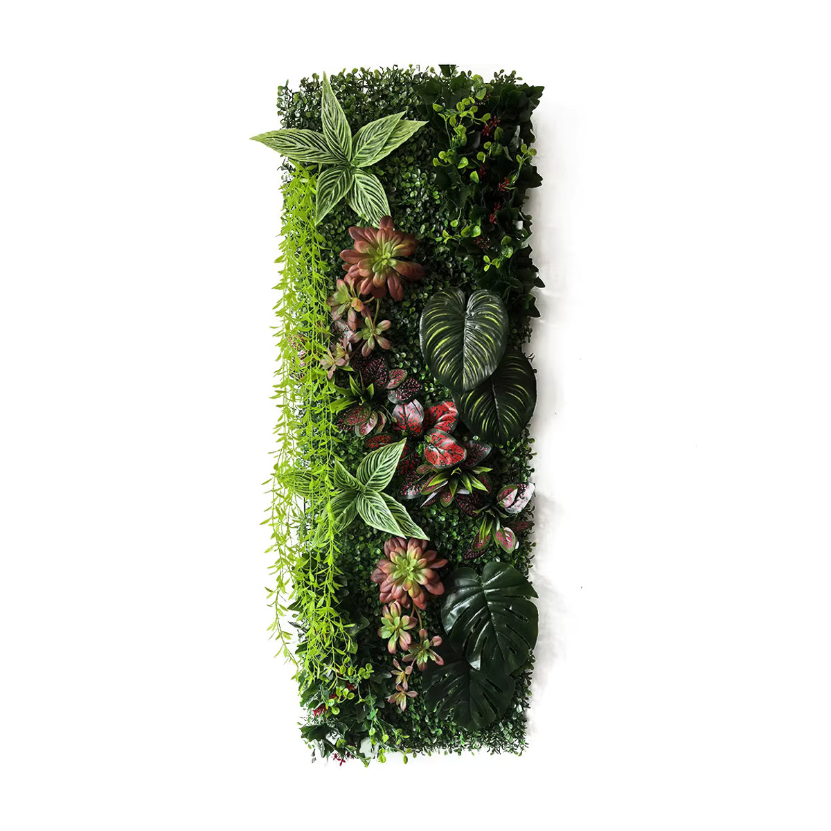 DAO YUN Künstliche 3D Wanddekoration Pflanze Grün B: 40 cm, H: 120 cm - Bild 3