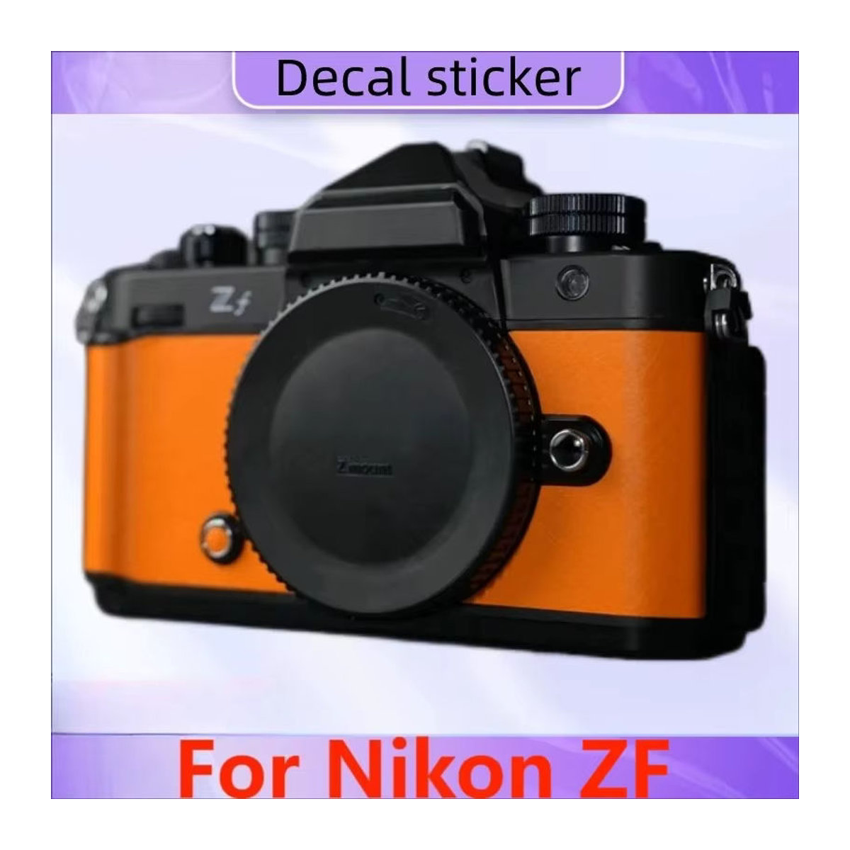 Daoyiyee Schutzfolie für Nikon Zf Kamera in Orange aus Vinyl - Bild 2