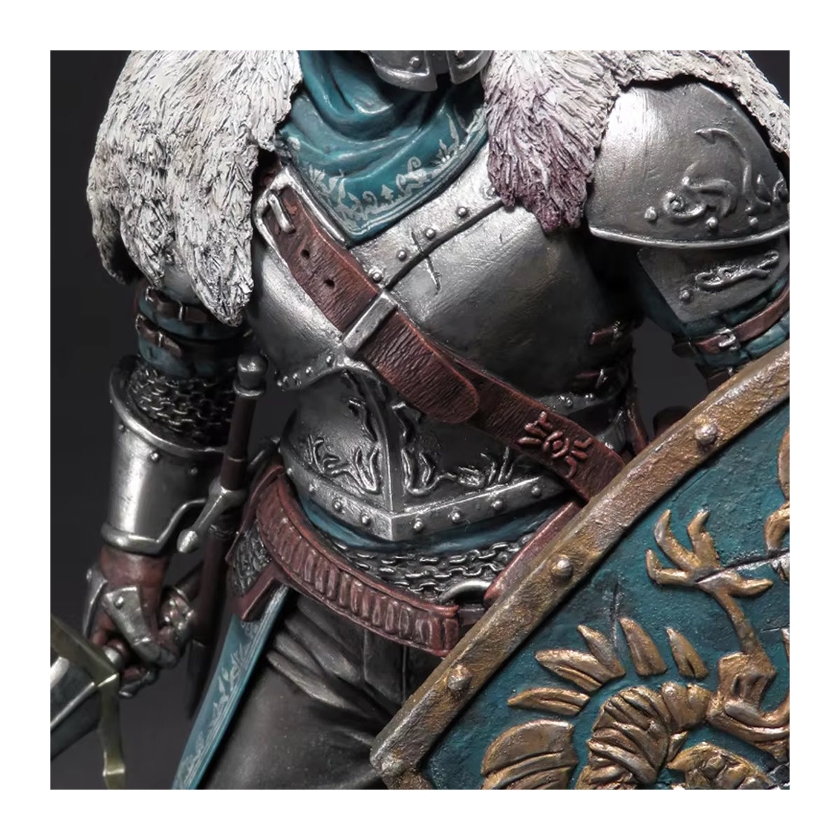 Dark Souls Farhan Knights Modellstatue aus Kunstharz in Grau und Mehrfarbig - Bild 2