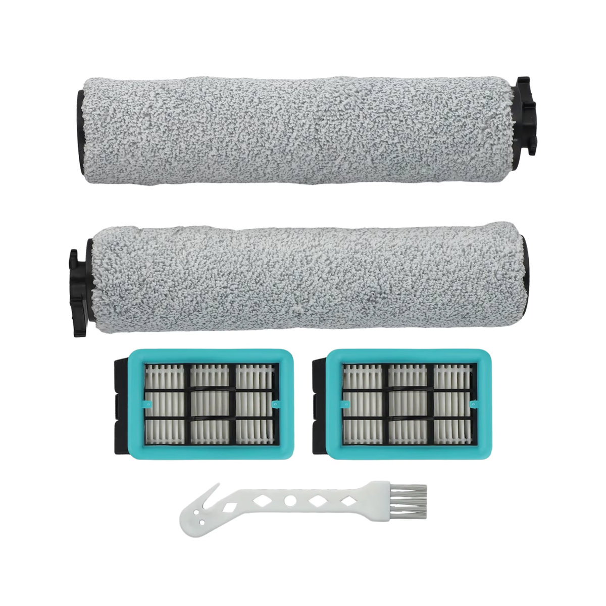 DAZZLEEX Ersatzbürsten und Filter Set in Bunt für Bissell CrossWave 3831 HF2 3845 Staubsauger Zubehör - Bild 5