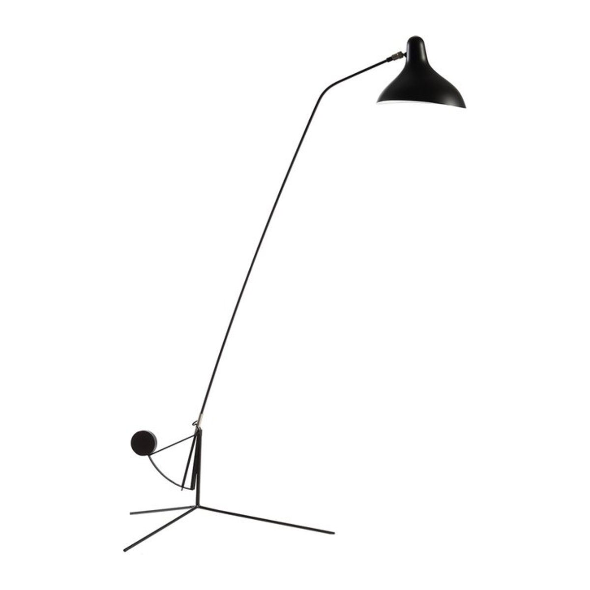 DCWéditions Mantis BS1 Stehleuchte Schwarz aus Stahl und Aluminium - Bild 1