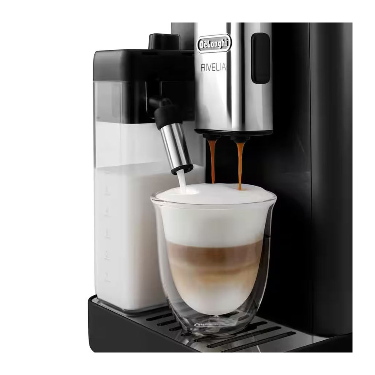 De'Longhi Rivelia Kaffeemaschine in Onyx Black Schwarz Modern - Bild 3