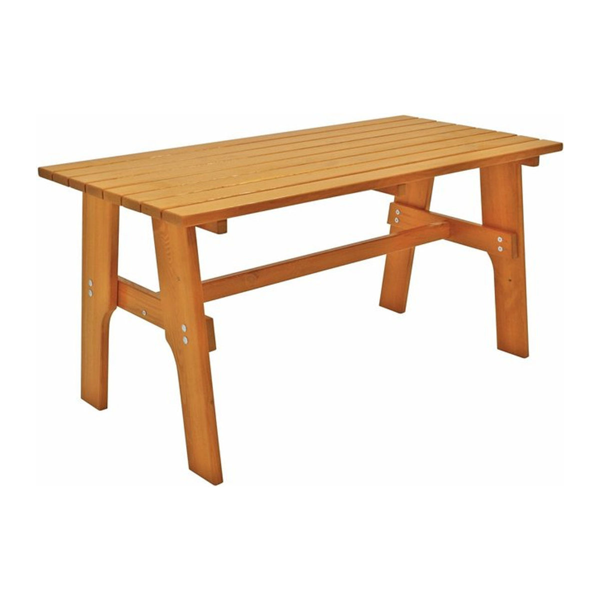 DEGAMO Tisch FREITAL aus Massivholz Kiefer in Natur, B/T/H: 120 x 72 x 74 cm - Bild 1