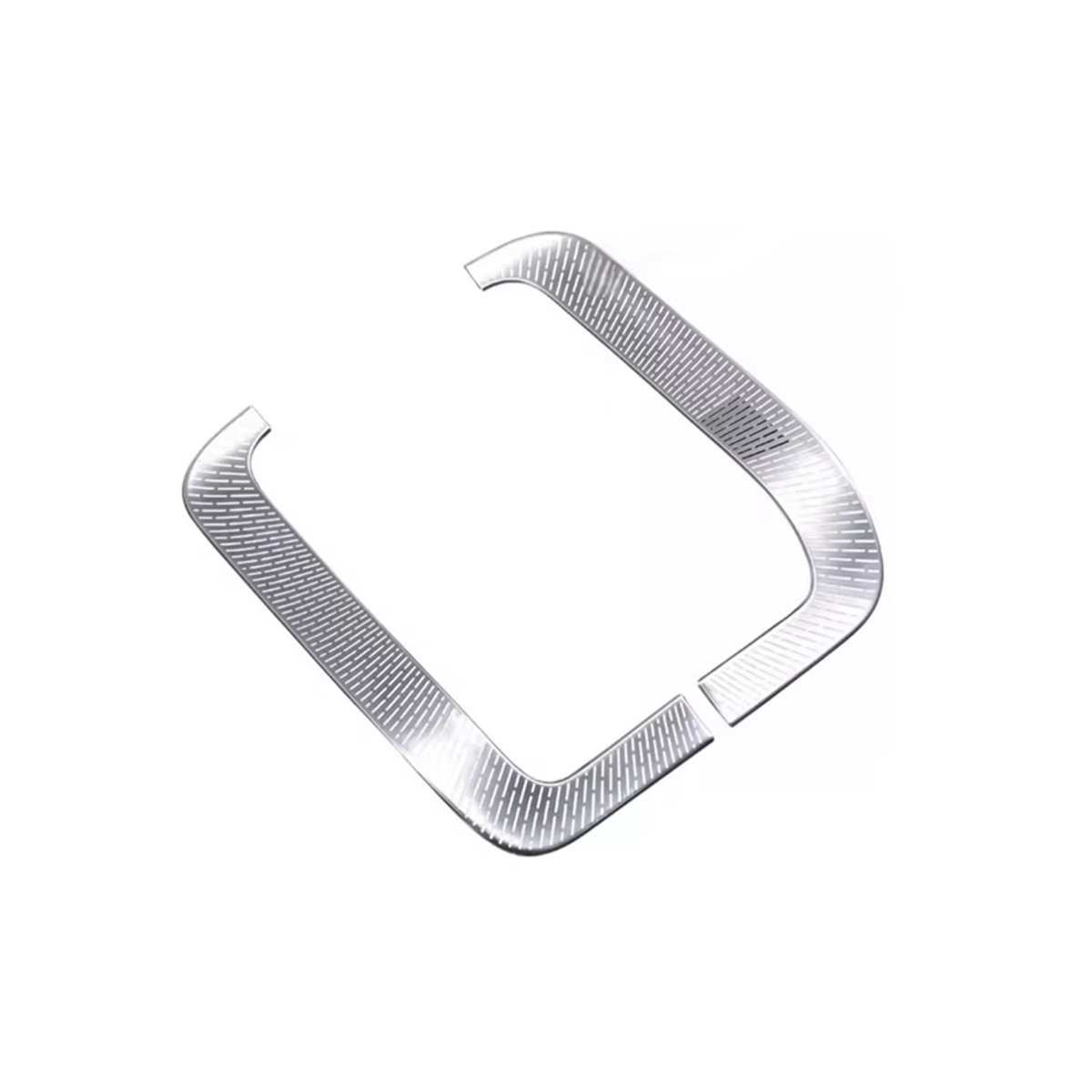 Dekorative Horn Abdeckung für Mercedes Benz CLE Klasse C236 2024-2025 in Silber aus Kunststoff - Bild 2