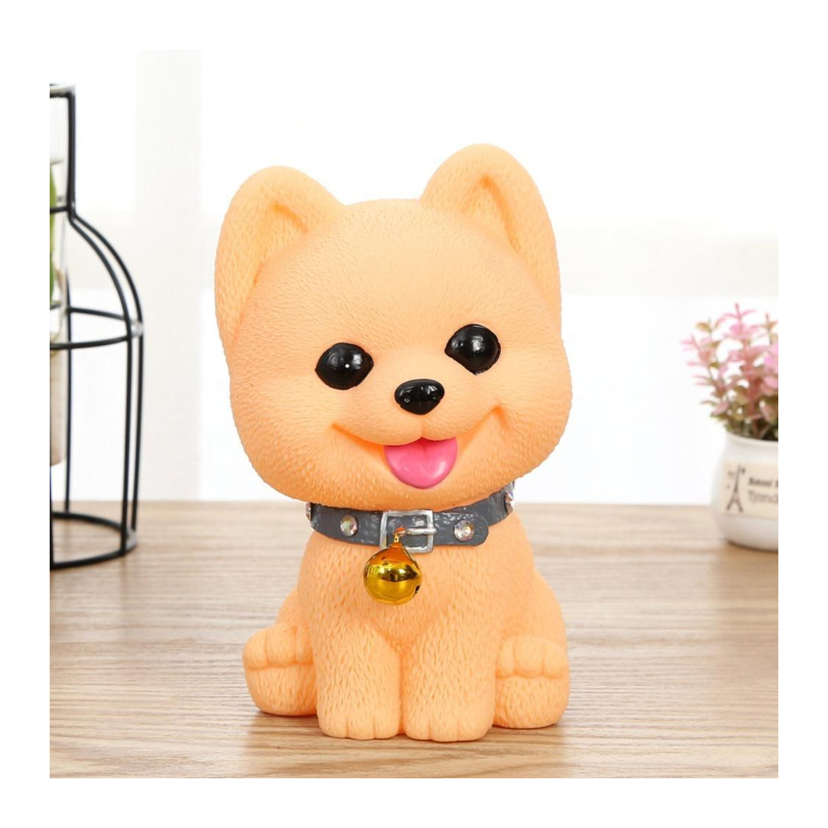 Dekorative Hunde-Spardose von qijuestate in Weiß aus Kunstharz für Kinder - Bild 5
