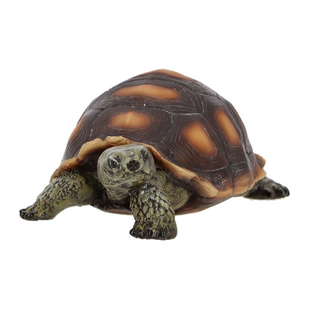 Dekorative Schildkröten Figur in Braun aus Kunststoff, Höhe: 5,9 cm - Bild 1