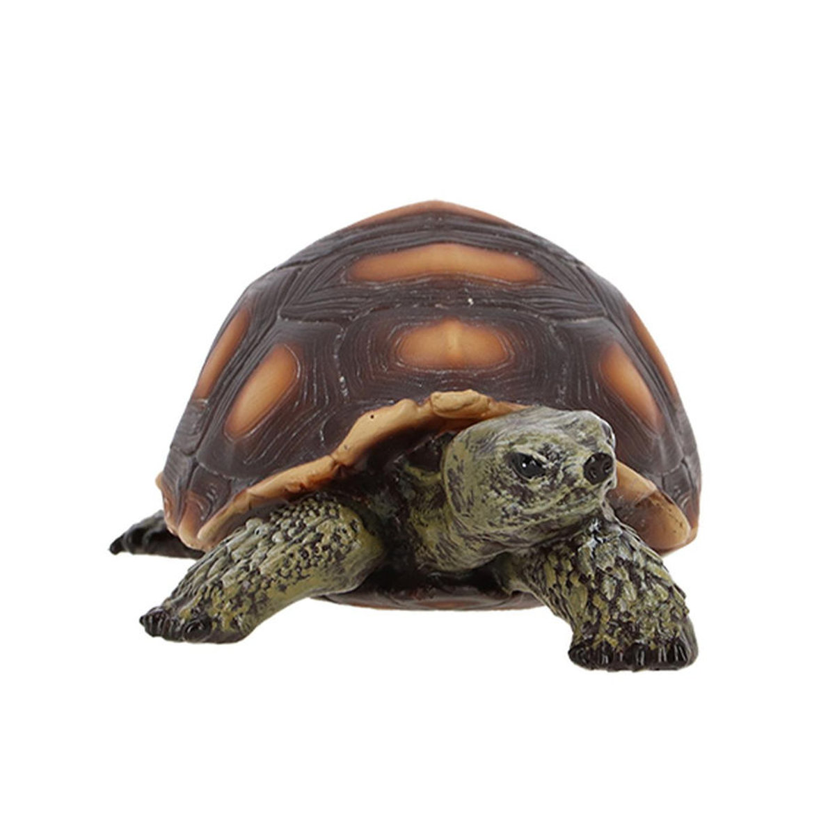 Dekorative Schildkröten Figur in Braun aus Kunststoff, Höhe: 5,9 cm - Bild 4