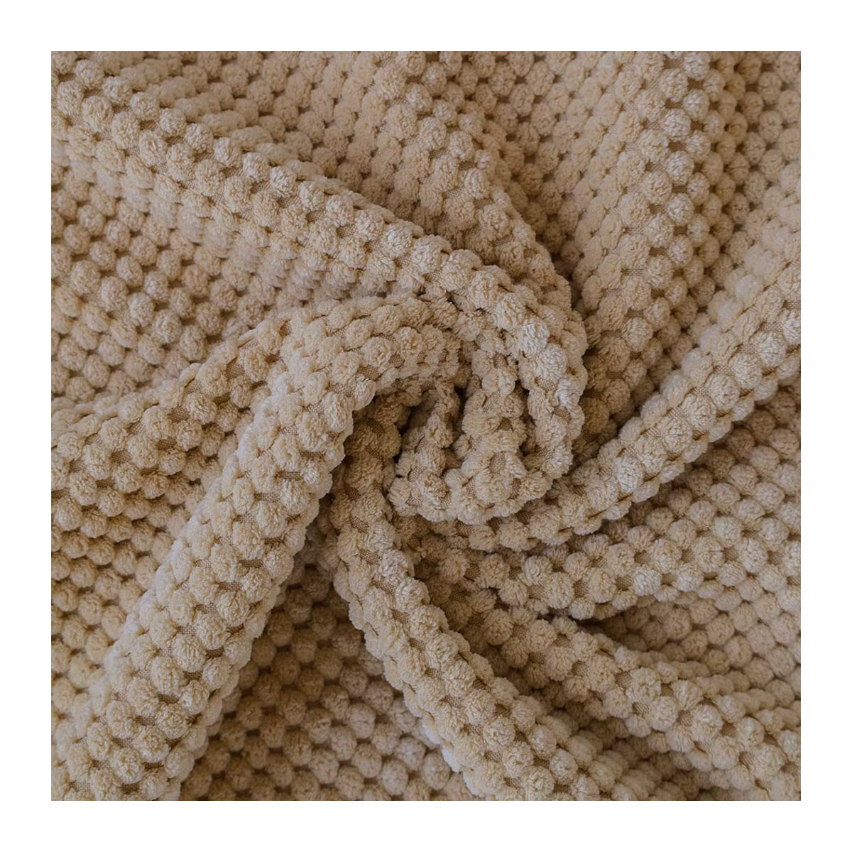 Dekorativer Cord Kissenbezug von CANIRICA in Beige für dein Sofa oder Wohnzimmer - Bild 5