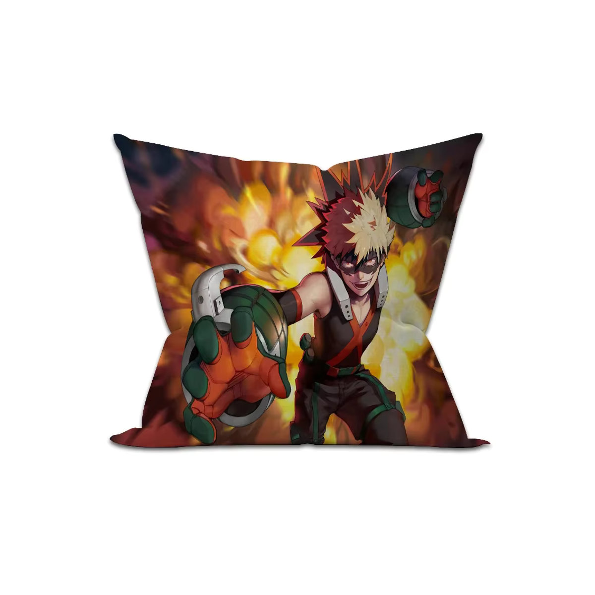 Dekorativer Kissenbezug My Hero Academia Bakugou Katsuki mit doppelseitigem Cartoon-Druck, mehrfarbig - Bild 7