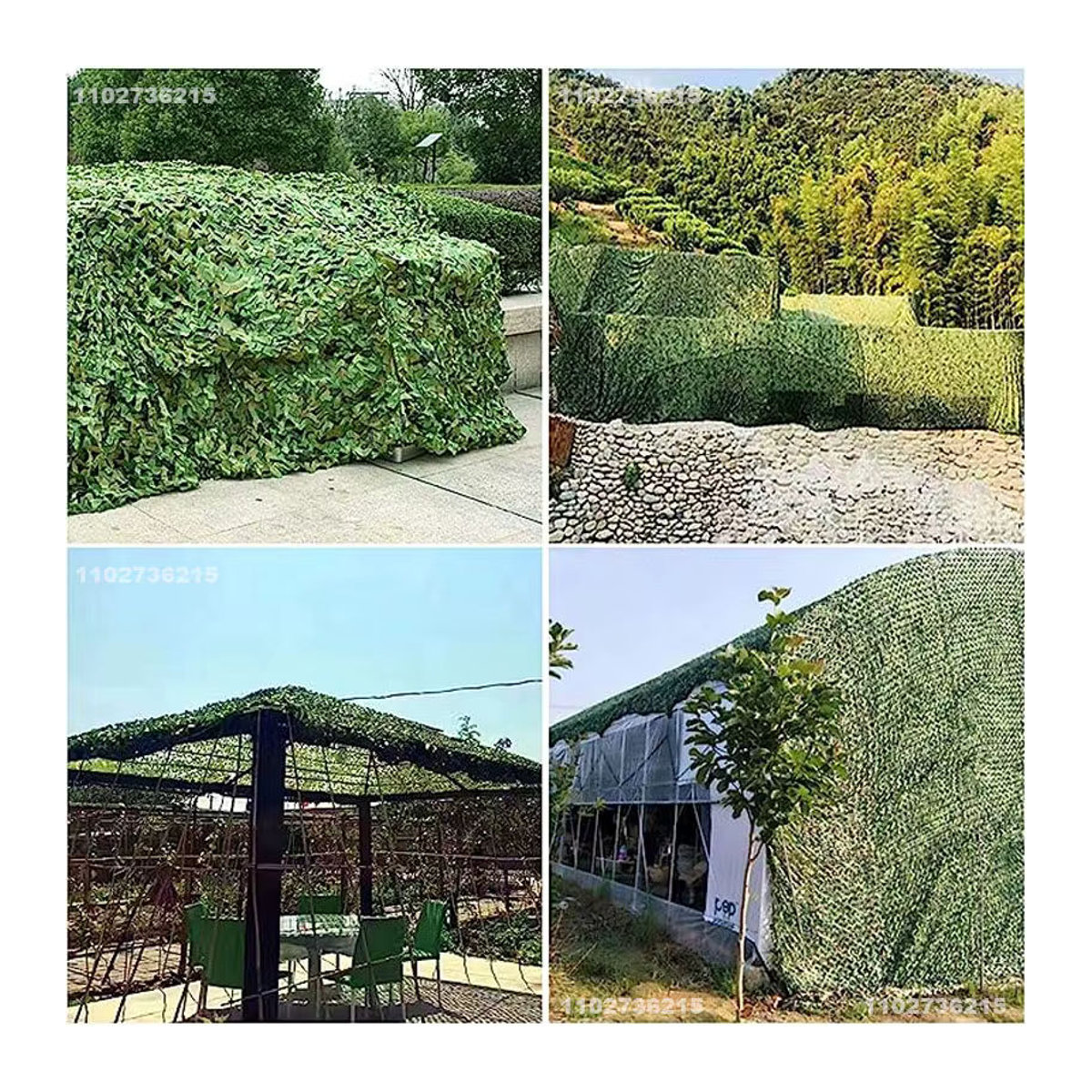 Dekoratives Sonnenschutznetz für Strandpavillon und Garten von GFDYML in 7 Farben - Bild 5