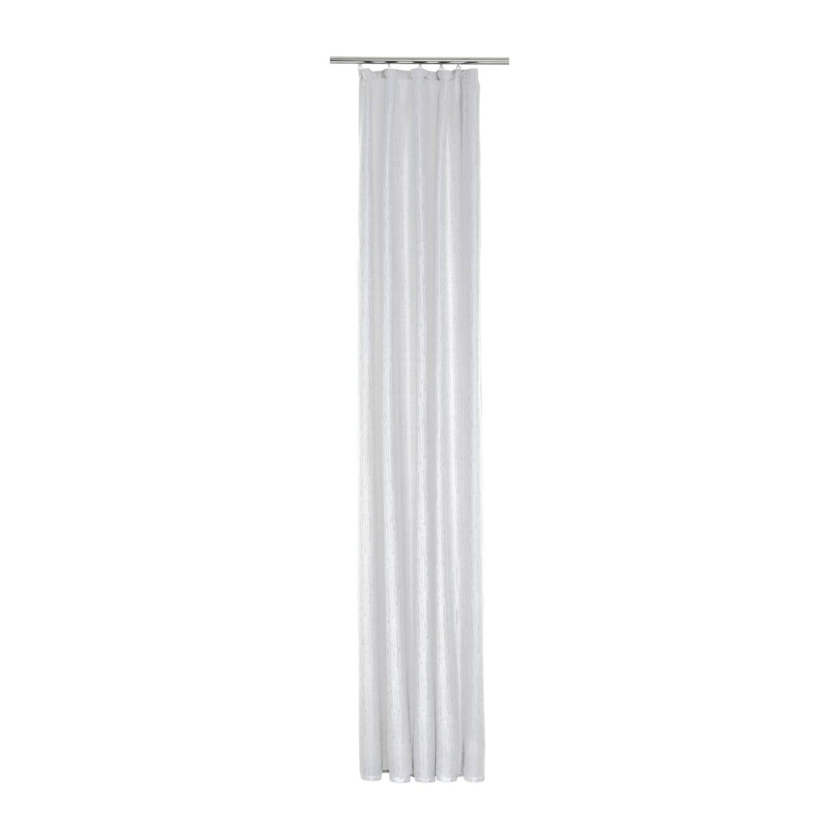 Dekovorhang Tessin silver edition weiß B: 140 cm, L: 245 cm - Bild 2