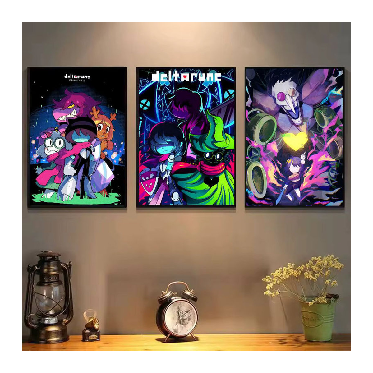 Deltarune Wandkunst Poster, selbstklebend, mehrfarbig, Papier, B: 20 cm, H: 15 cm, T: 15 cm - Bild 3