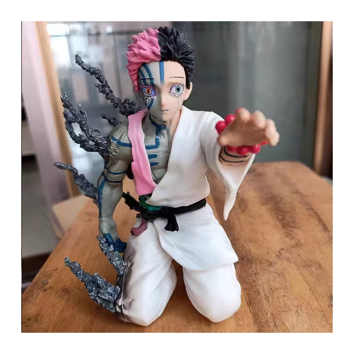 Demon Slayer Akaza Hakuji Anime PVC Modell Statue Figur von Bandai in mehrfarbiger Ausführung, Höhe: 14 cm - Bild 2