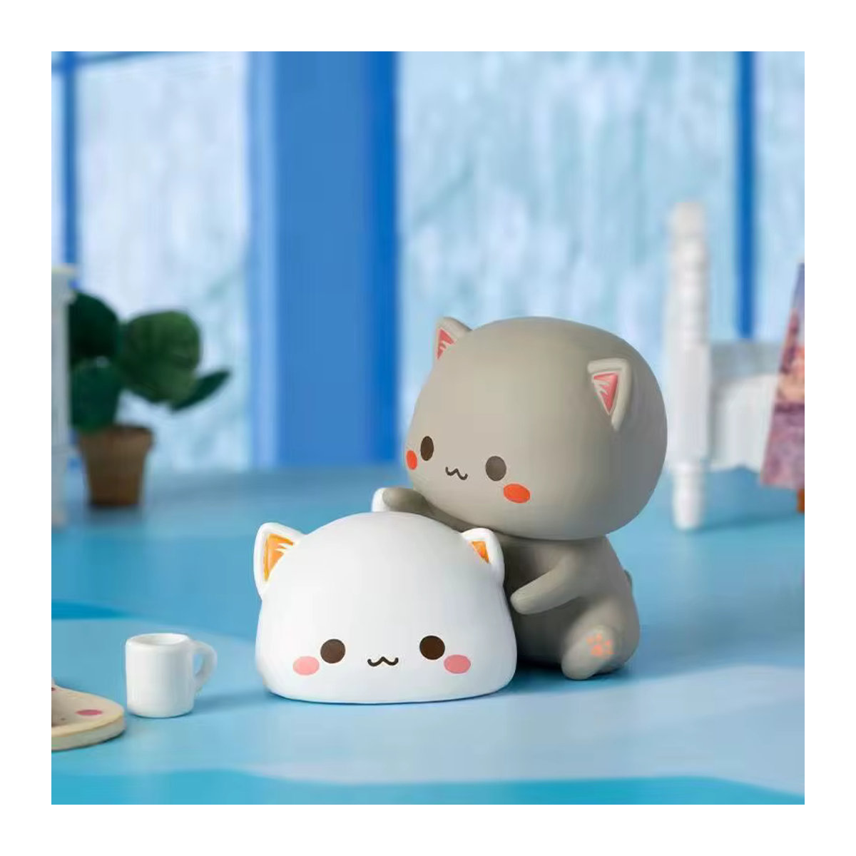 Deroc Hot Mitao Glückskatze Blindbox Überraschungsfigur aus Kunststoff, mehrfarbig - Bild 2