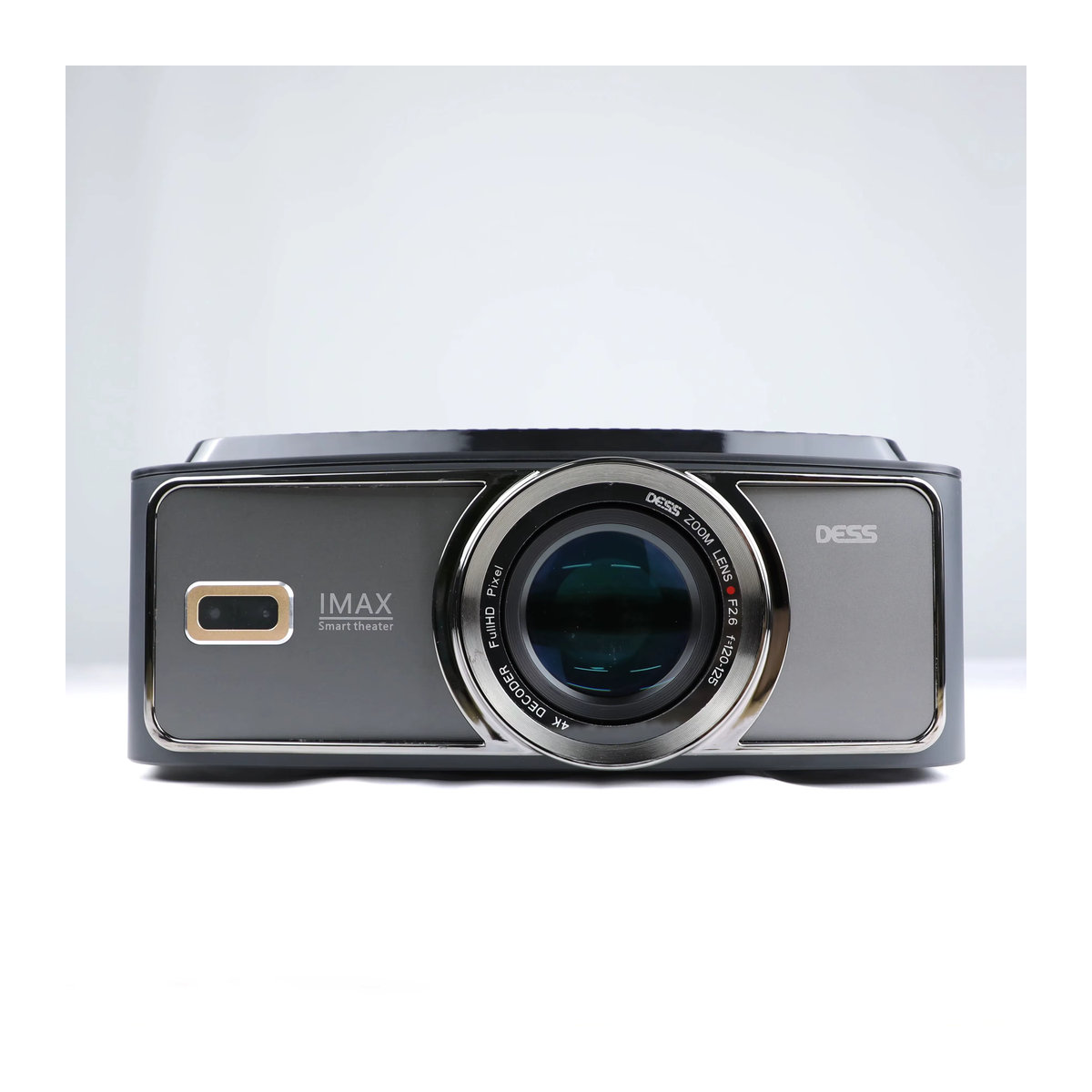 DESS C5 Pro Videoprojektor Heimkino-Beamer mit 4K Unterstützung, Full HD 1080P, Android, Autofokus und BT5.2 in Schwarz - Bild 6