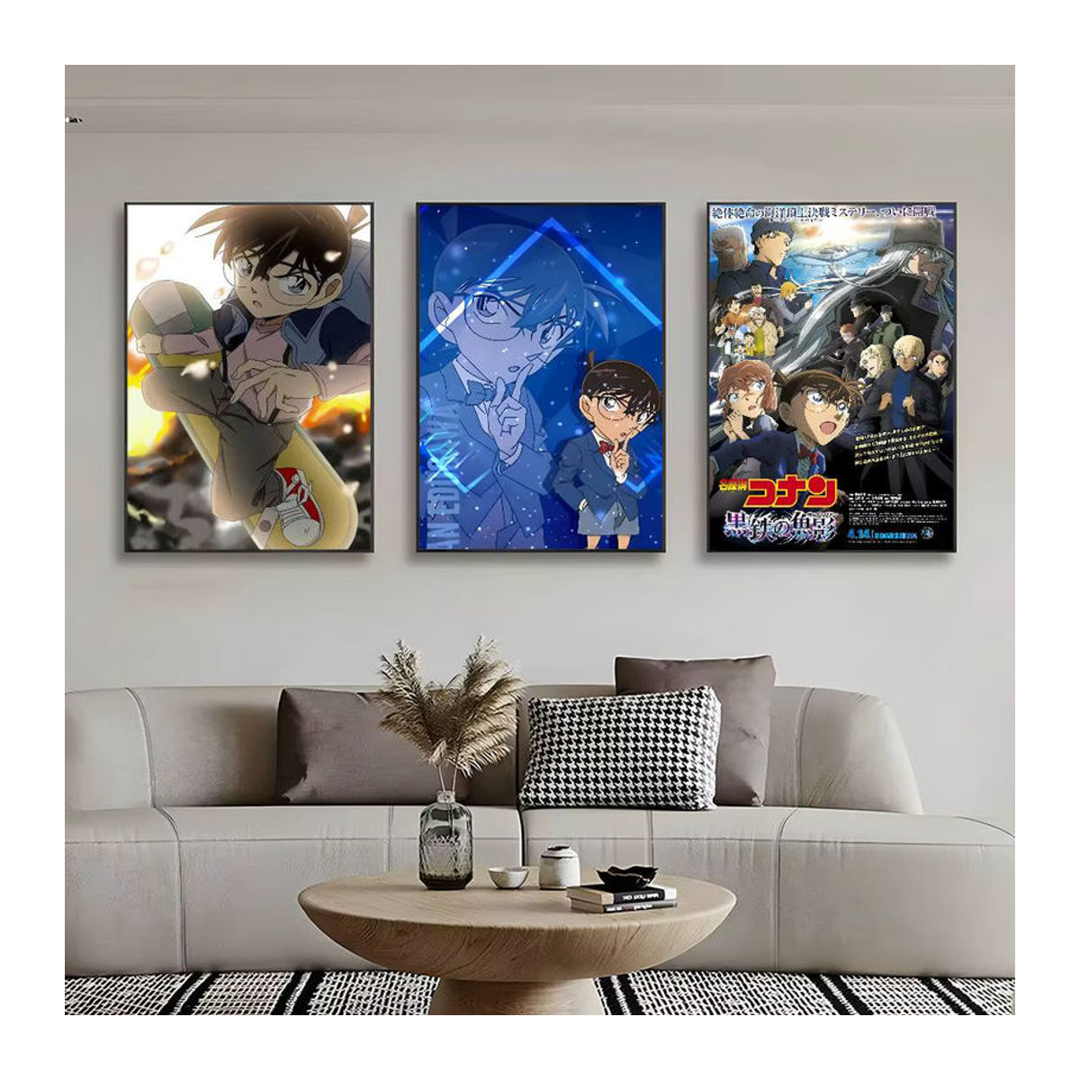 Detektiv C-Conan Wandposter Porträt in Mehrfarbig, wasserfeste und selbstklebende Wanddekoration für Wohnzimmer und Schlafzimmer - Bild 3