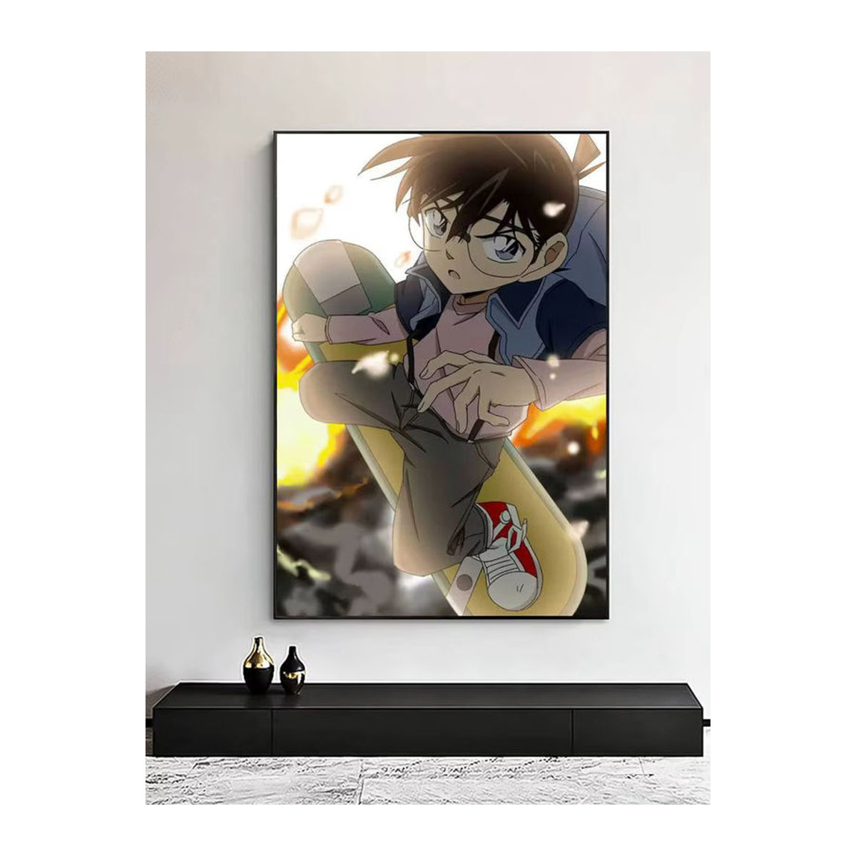 Detektiv C-Conan Wandposter Porträt in Mehrfarbig, wasserfeste und selbstklebende Wanddekoration für Wohnzimmer und Schlafzimmer - Bild 7