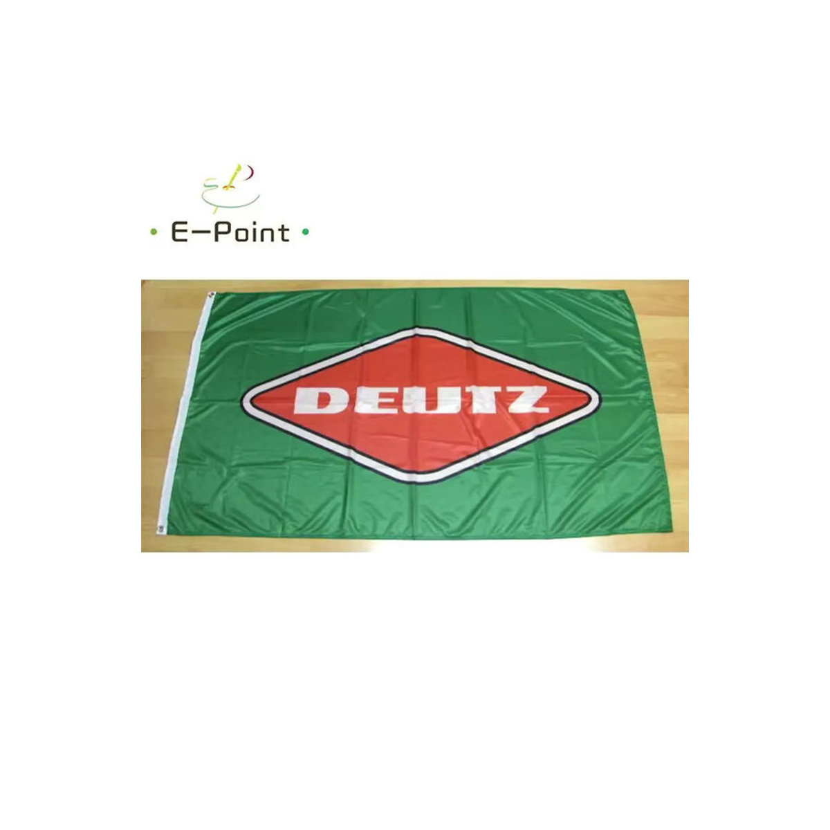 Deutz Flaggenbanner aus Textil in Grün, Rechteckig, B/H: 60 x 90 cm oder 90 x 150 cm - Bild 2