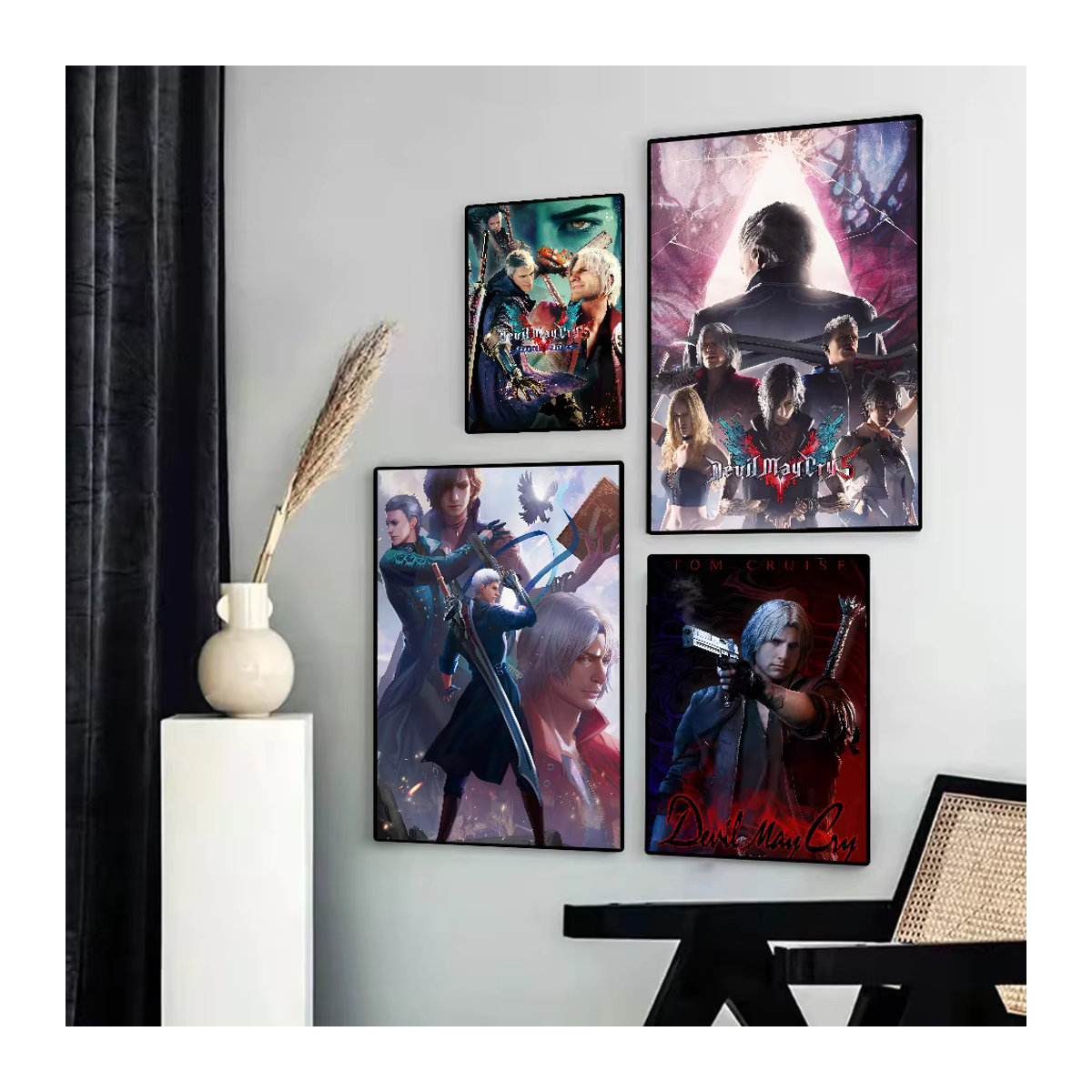 Devil May Cry Kunstposter aus Papier für deine Wanddekoration in Mehrfarbig - Bild 2