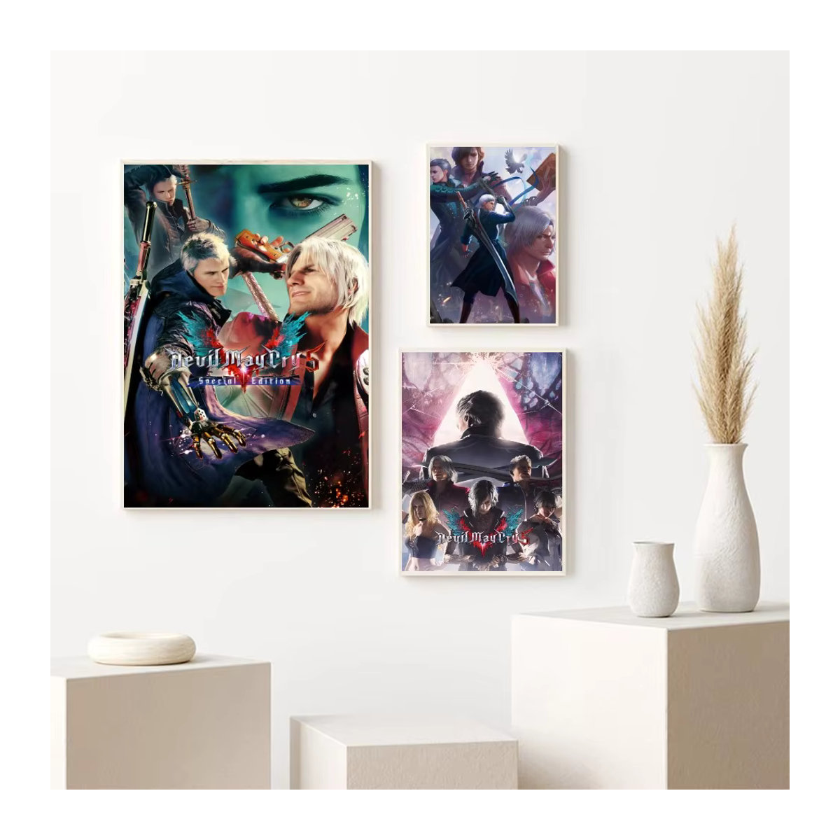 Devil May Cry Kunstposter aus Papier für deine Wanddekoration in Mehrfarbig - Bild 3