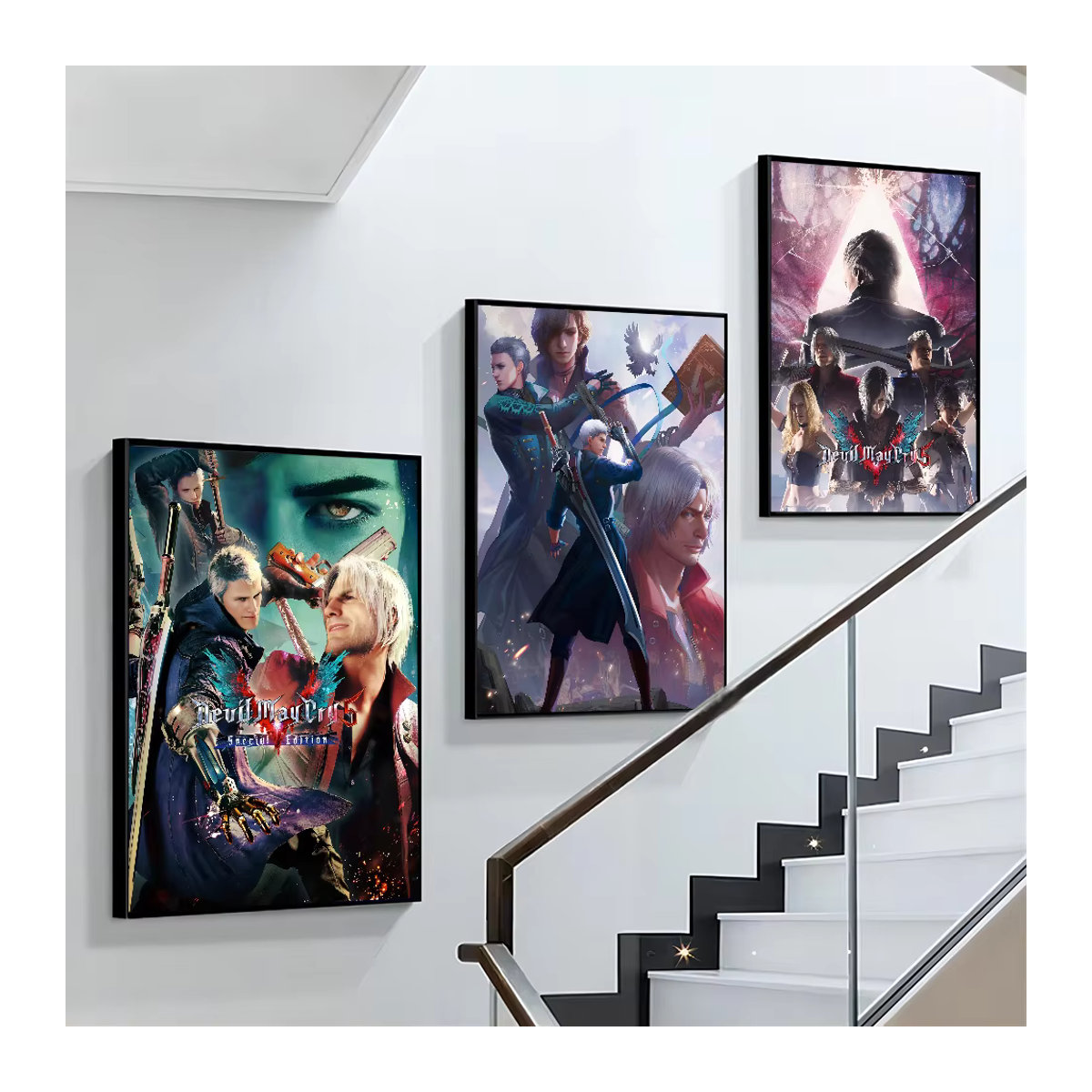Devil May Cry Kunstposter aus Papier für deine Wanddekoration in Mehrfarbig - Bild 4