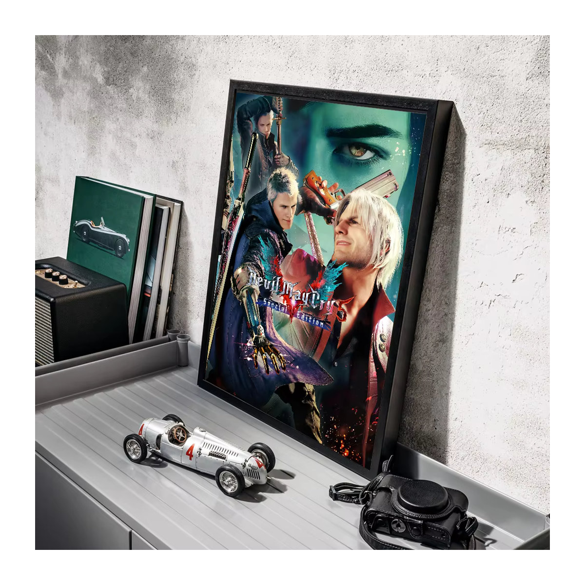 Devil May Cry Kunstposter aus Papier für deine Wanddekoration in Mehrfarbig - Bild 5