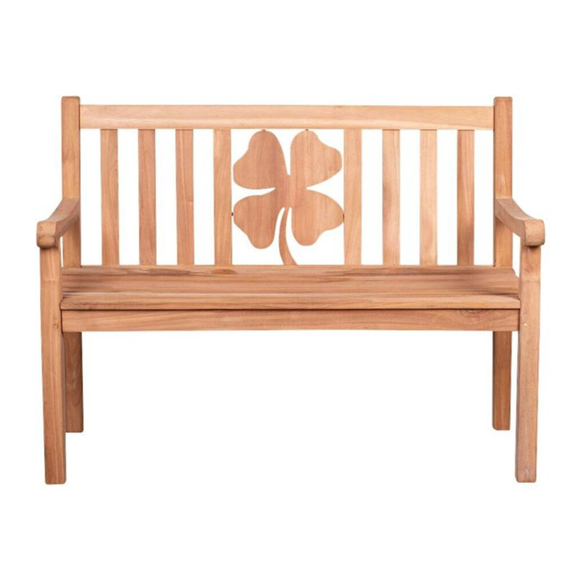 deVries Gartenbank Woodie aus Teakholz in Natur, B/H/T: 120 x 89 x 60 cm - Bild 1