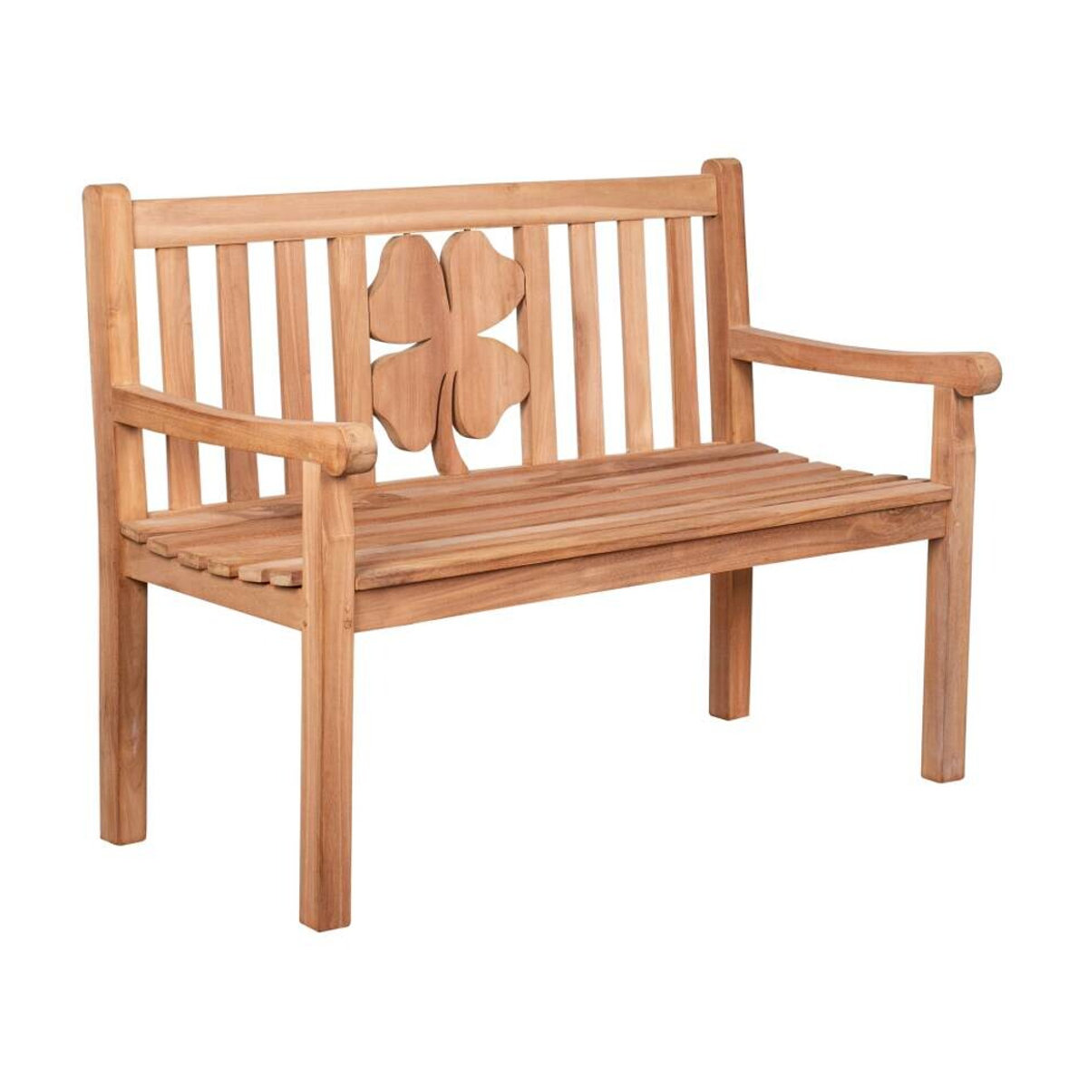 deVries Gartenbank Woodie aus Teakholz in Natur, B/H/T: 120 x 89 x 60 cm - Bild 2