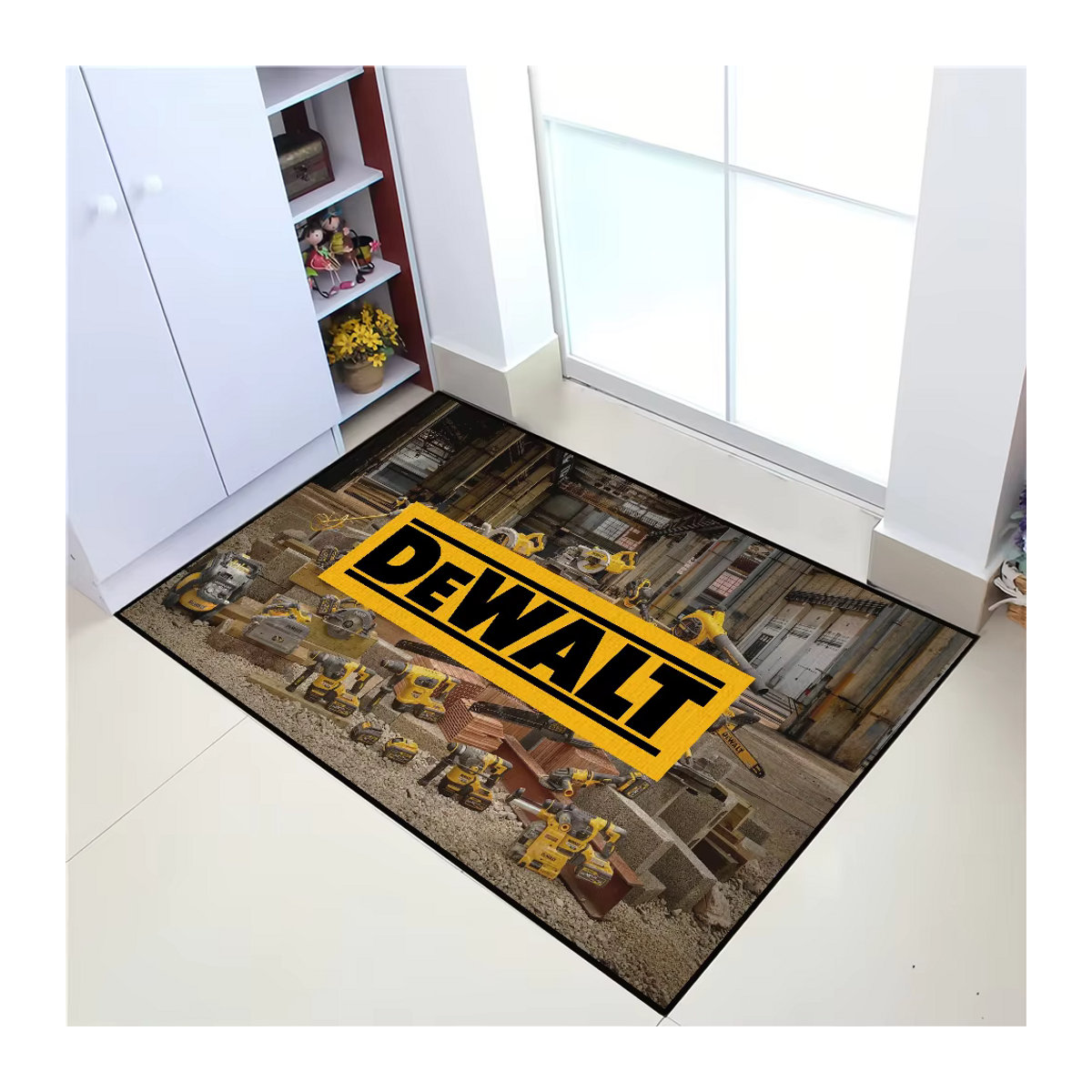 DeWalt Teppich mit Logo, mehrfarbig, rutschfest und saugfähig - Bild 6
