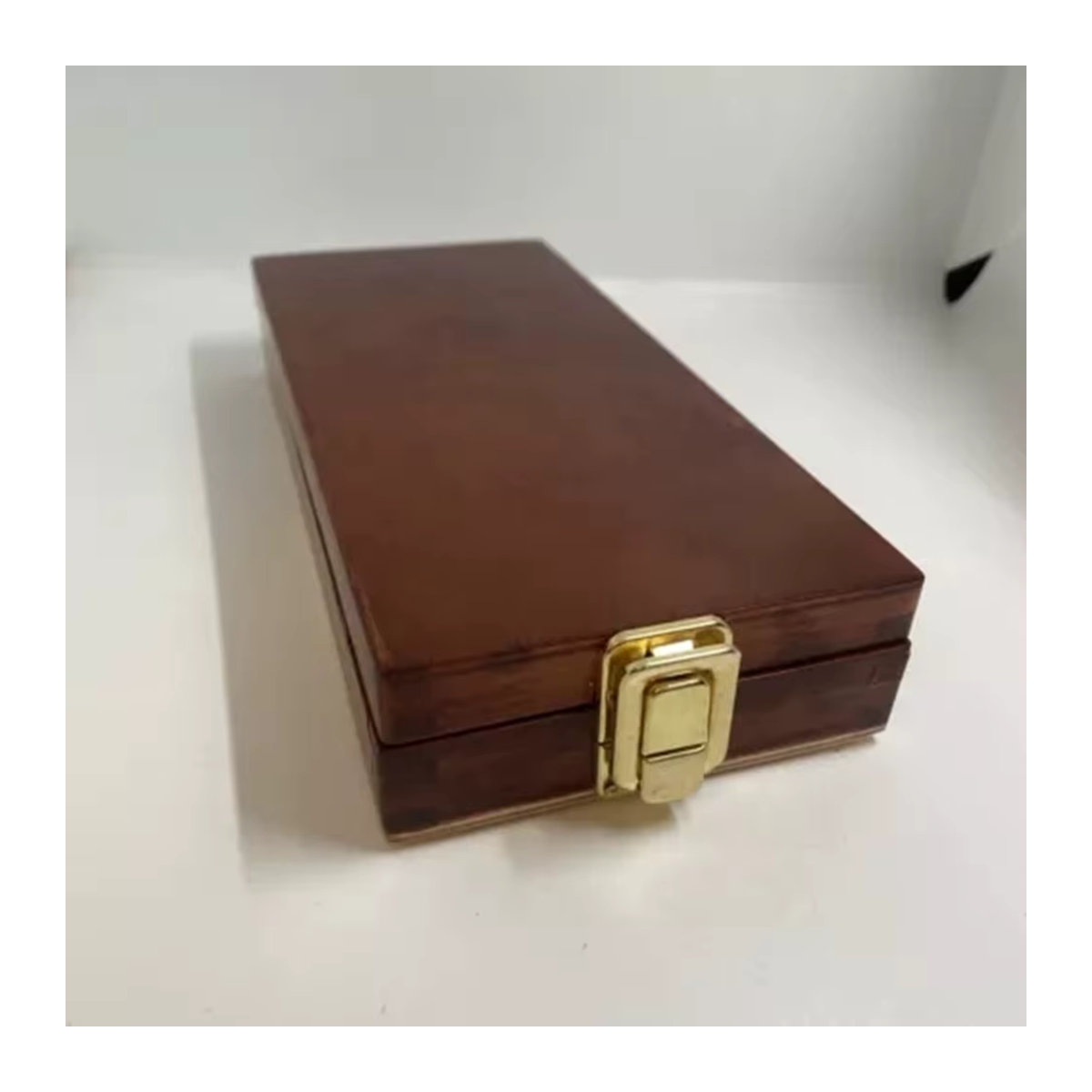 Dexter Morgan Trophy Slide Case Box aus braunem Holz für Mikroskop-Objektträger - Bild 3