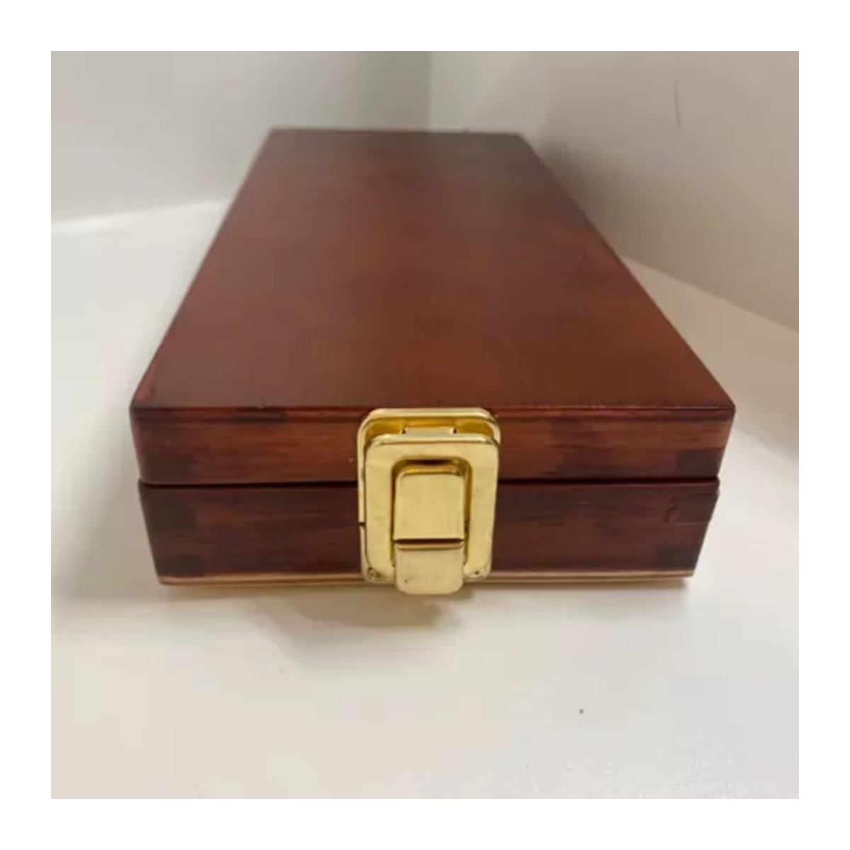 Dexter Morgan Trophy Slide Case Box aus braunem Holz für Mikroskop-Objektträger - Bild 4