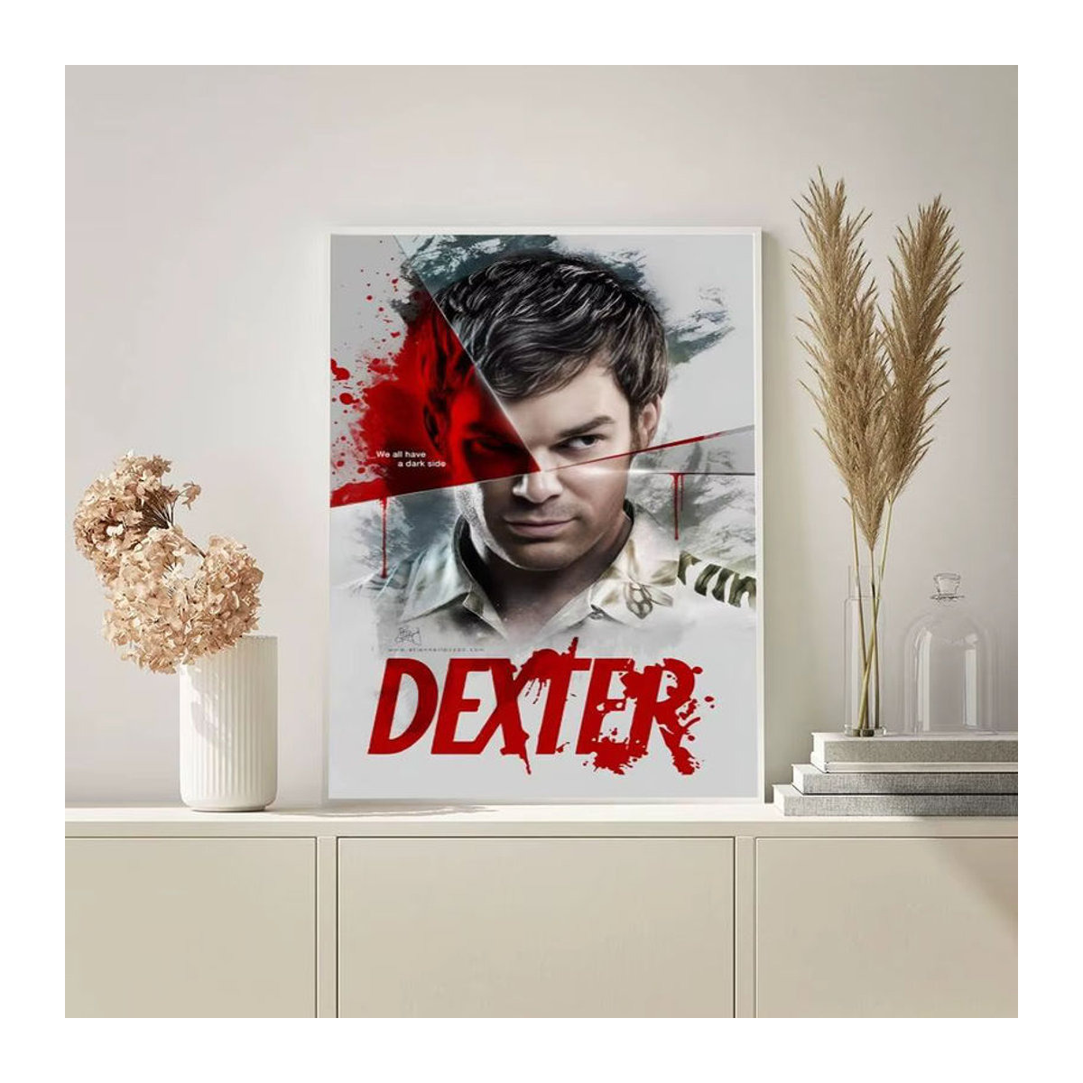 Dexter Morgan Wandposter Selbstklebender Wasserdichter Papier Aufkleber Mehrfarbig Rechteckig - Bild 7